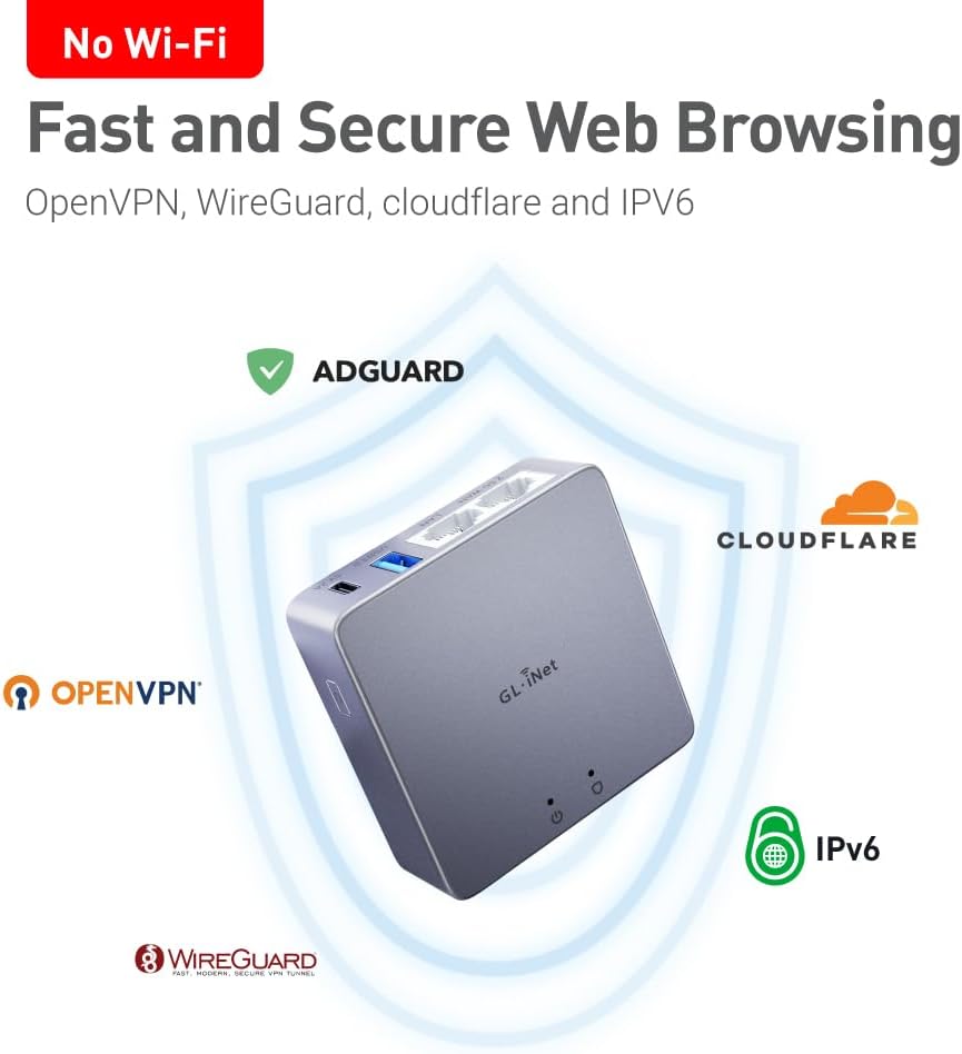 Gl.inet MT2500A (Brume 2) Mini Gateway VPN - immagine 6