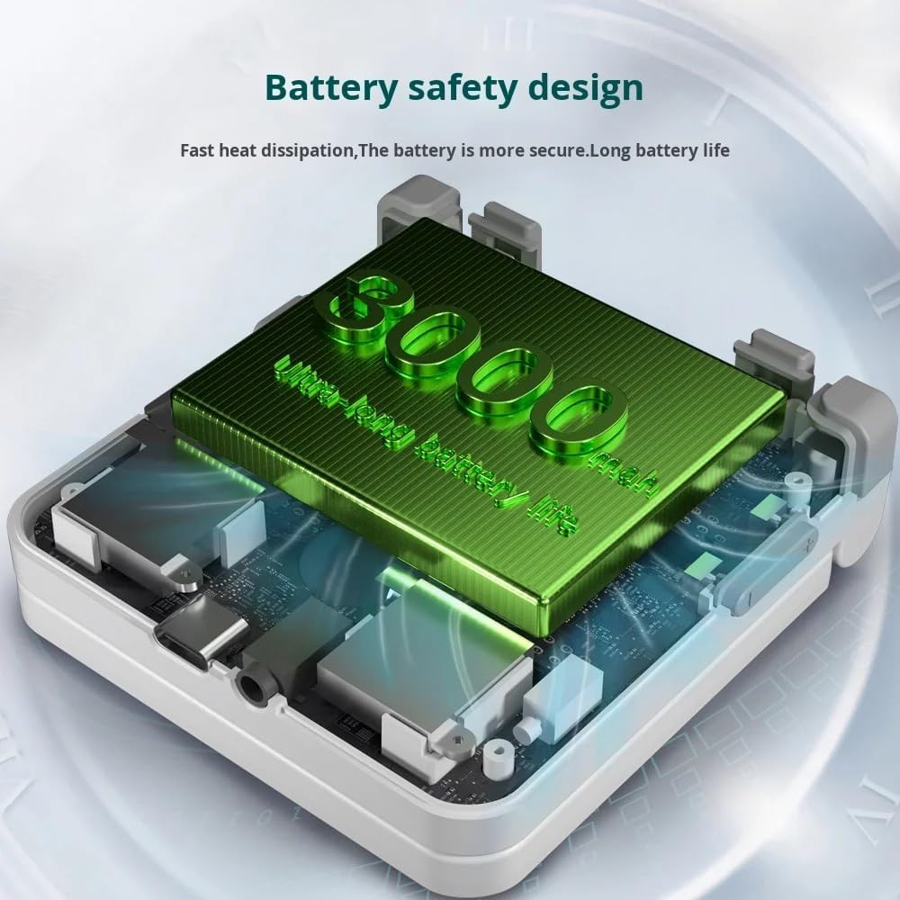 MIYOO FLIP V2 - Console Portatile Pieghevole 64GB, Nero - immagine 3