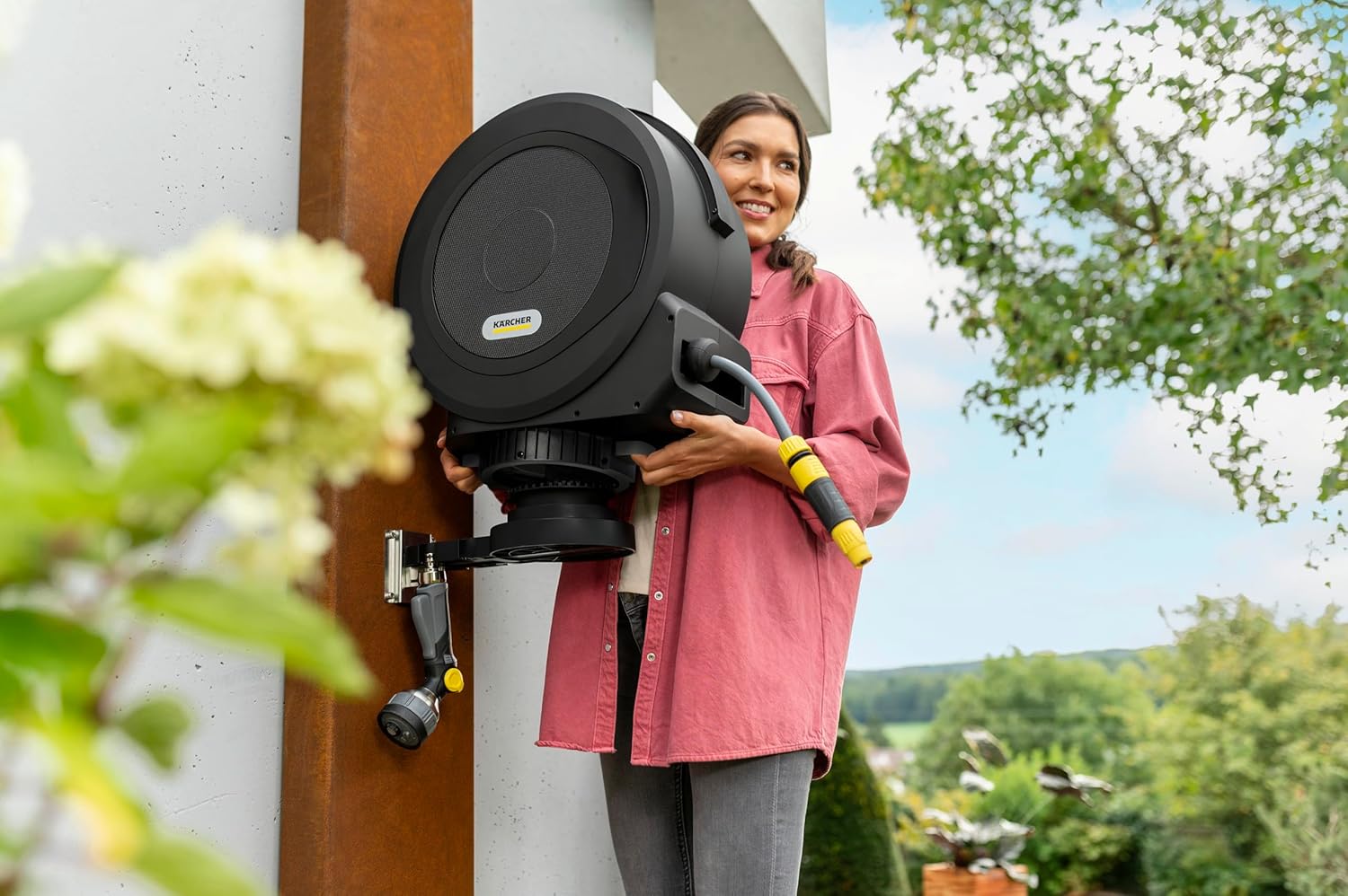 Kärcher Tubo Flessibile HBX 5.35 Automatic 35m, Nero - immagine 3