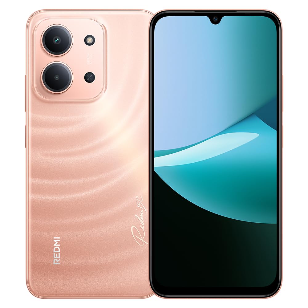 Xiaomi Redmi 15C 4G 8GB RAM 256GB, Arancione Chiaro