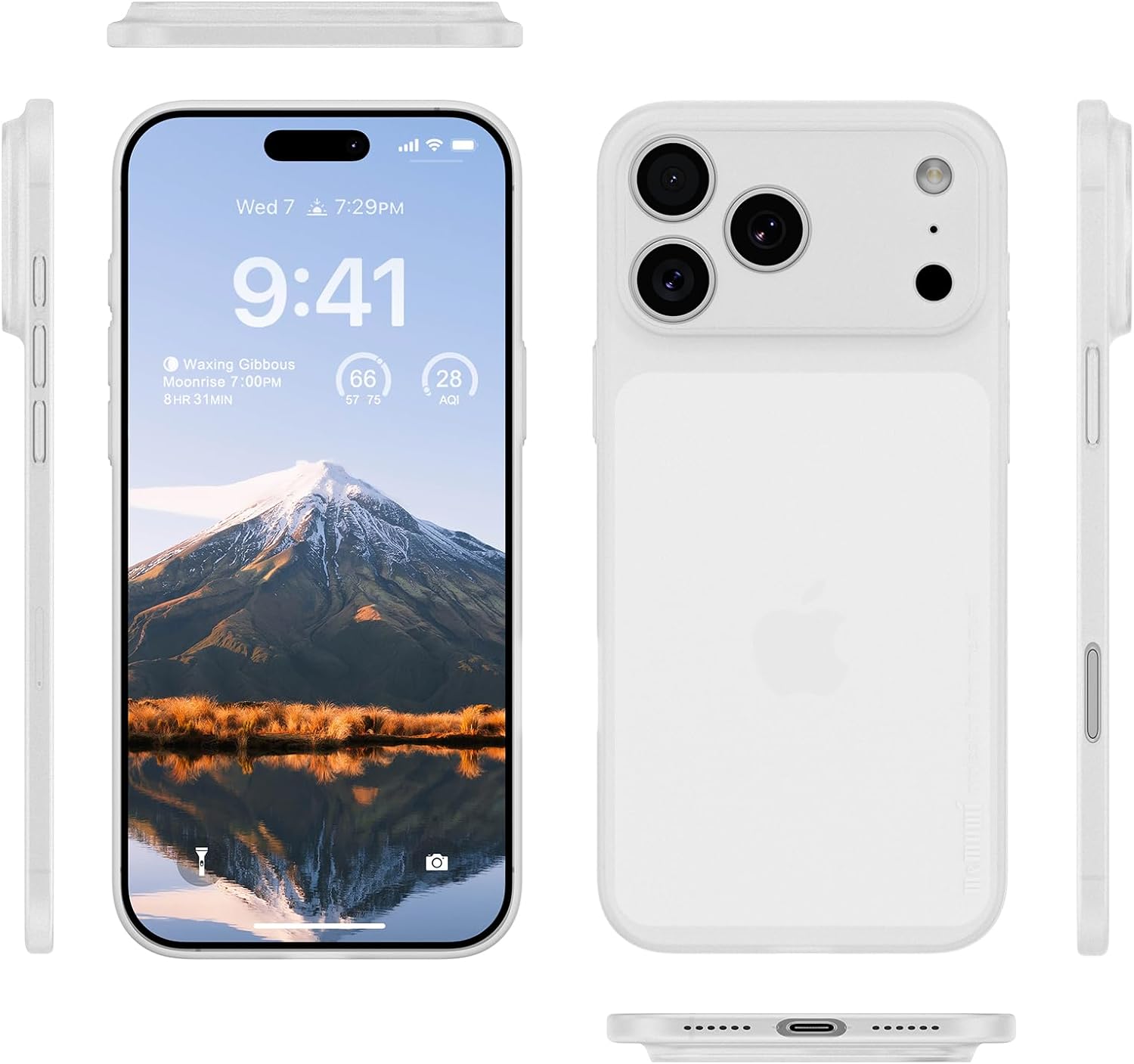 Memumi Custodia Ultra Sottile 0.3mm per iPhone 17 Pro - immagine 5