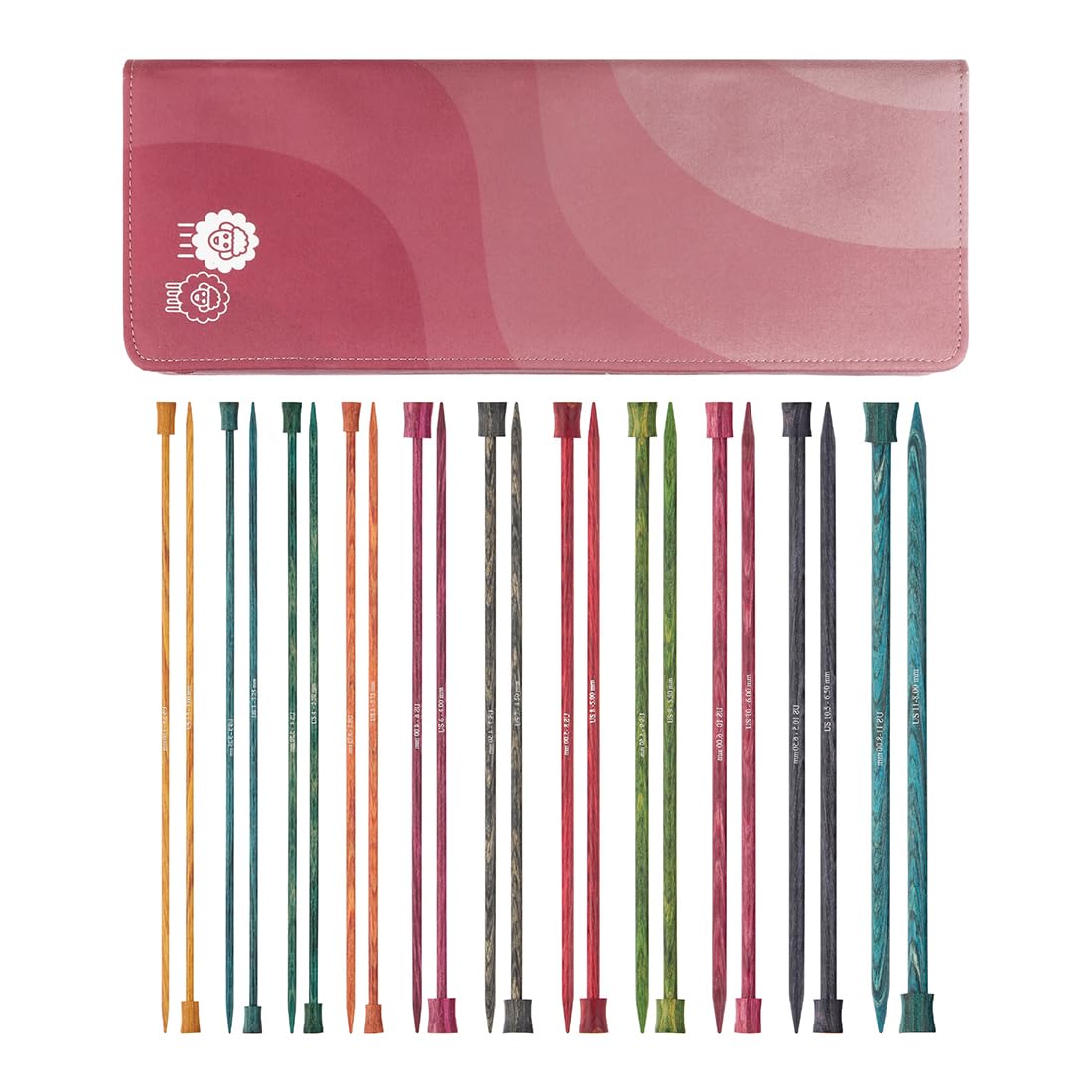 Knitpro Dreamz Single Pointed Needle Set 25cm
