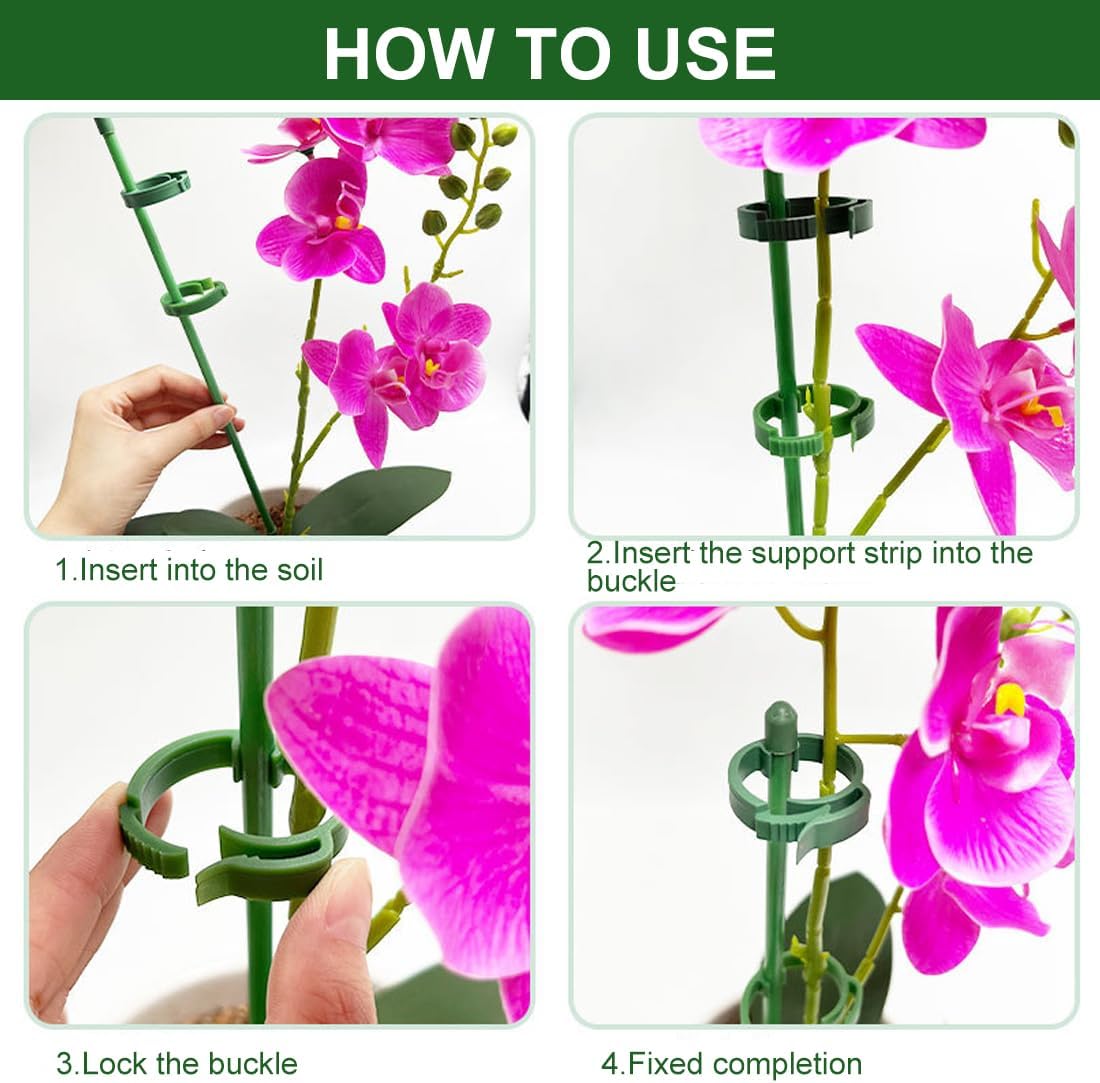 Supporti per Piante in Bambù 30cm - 20 Pezzi - immagine 4