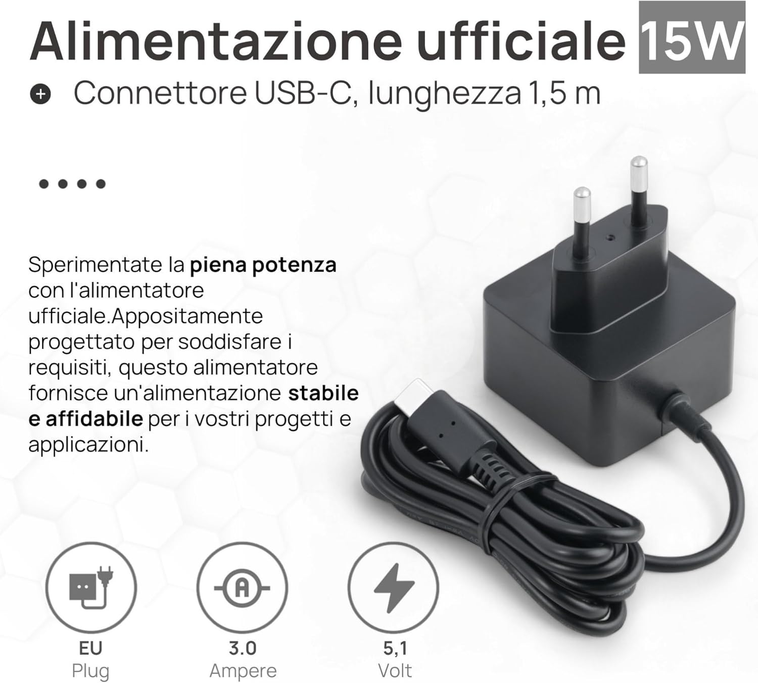 Raspberry Pi 4 1GB RAM Starter Kit Black 64GB - immagine 7