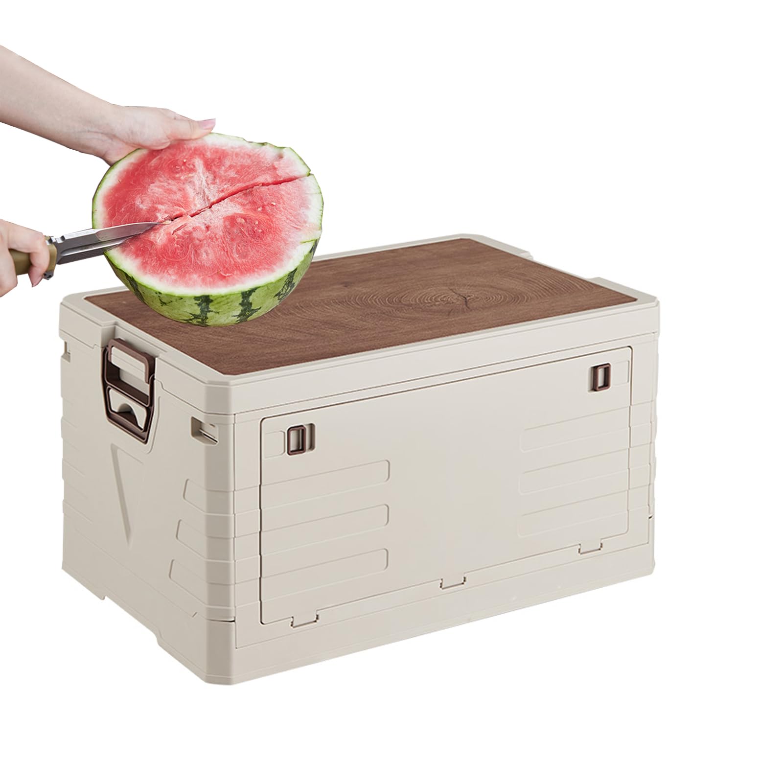 Scatola Portaoggetti Pieghevole da Campeggio 75L