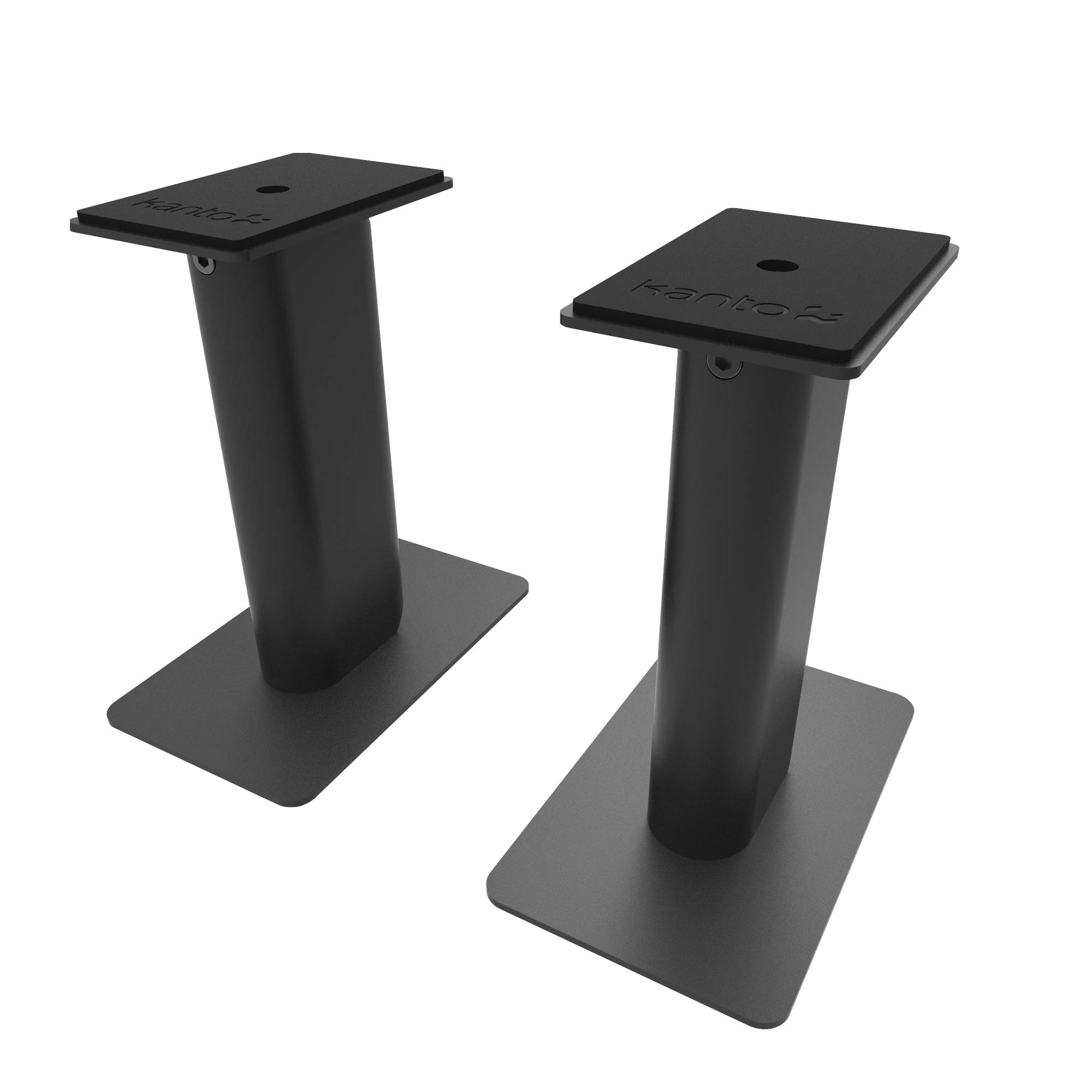 Kanto SP9 Universal Desktop Speaker Stand - 9 Inch - 2 Pack - Acciaio (Black)