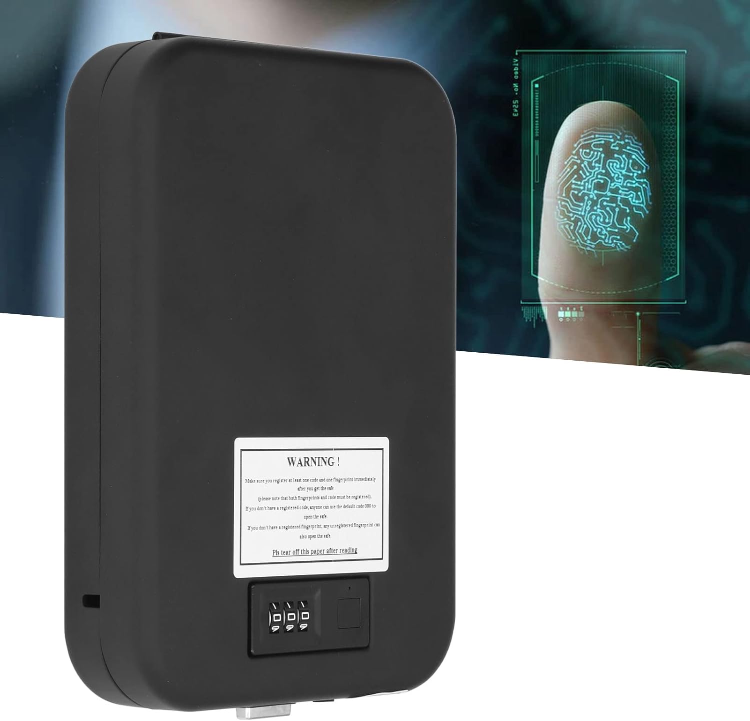 Cassetta di Sicurezza Portatile con Impronta Digitale - immagine 8