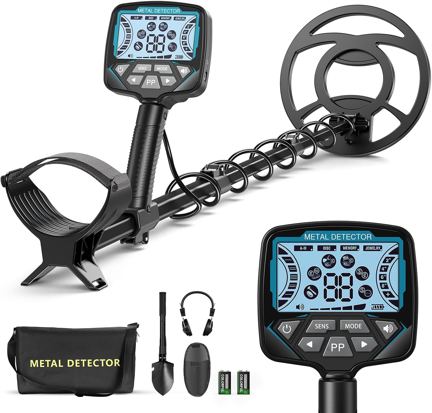 Metal Detector Professionale 5 Modalità (GT965H) - immagine 1