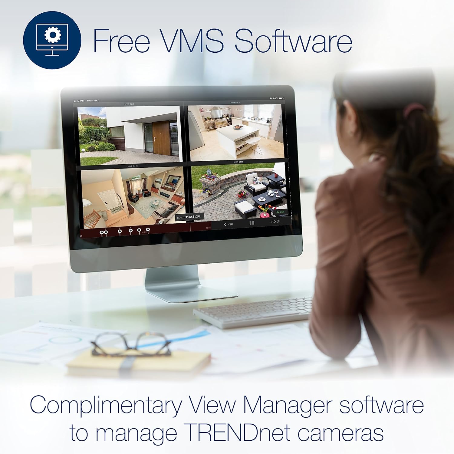 Trendnet TV-IP1515PI - Telecamera IP 5MP H.265 IR - immagine 8