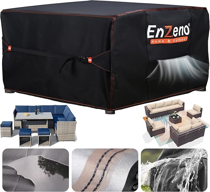 Enzeno Copertura Mobili Giardino Impermeabile 230x230cm