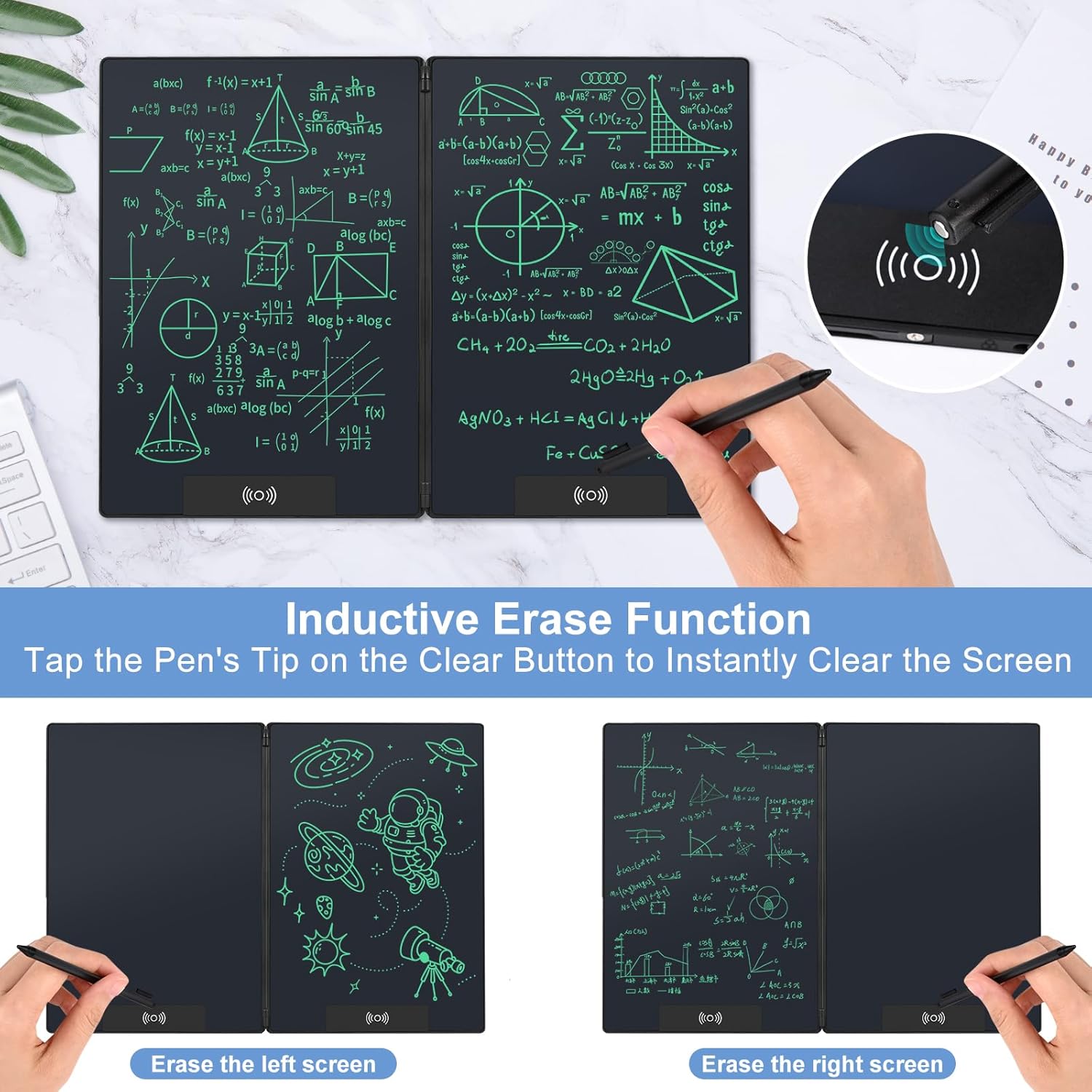 Czemo Lavagna LCD Pieghevole 14.3 pollici - immagine 4