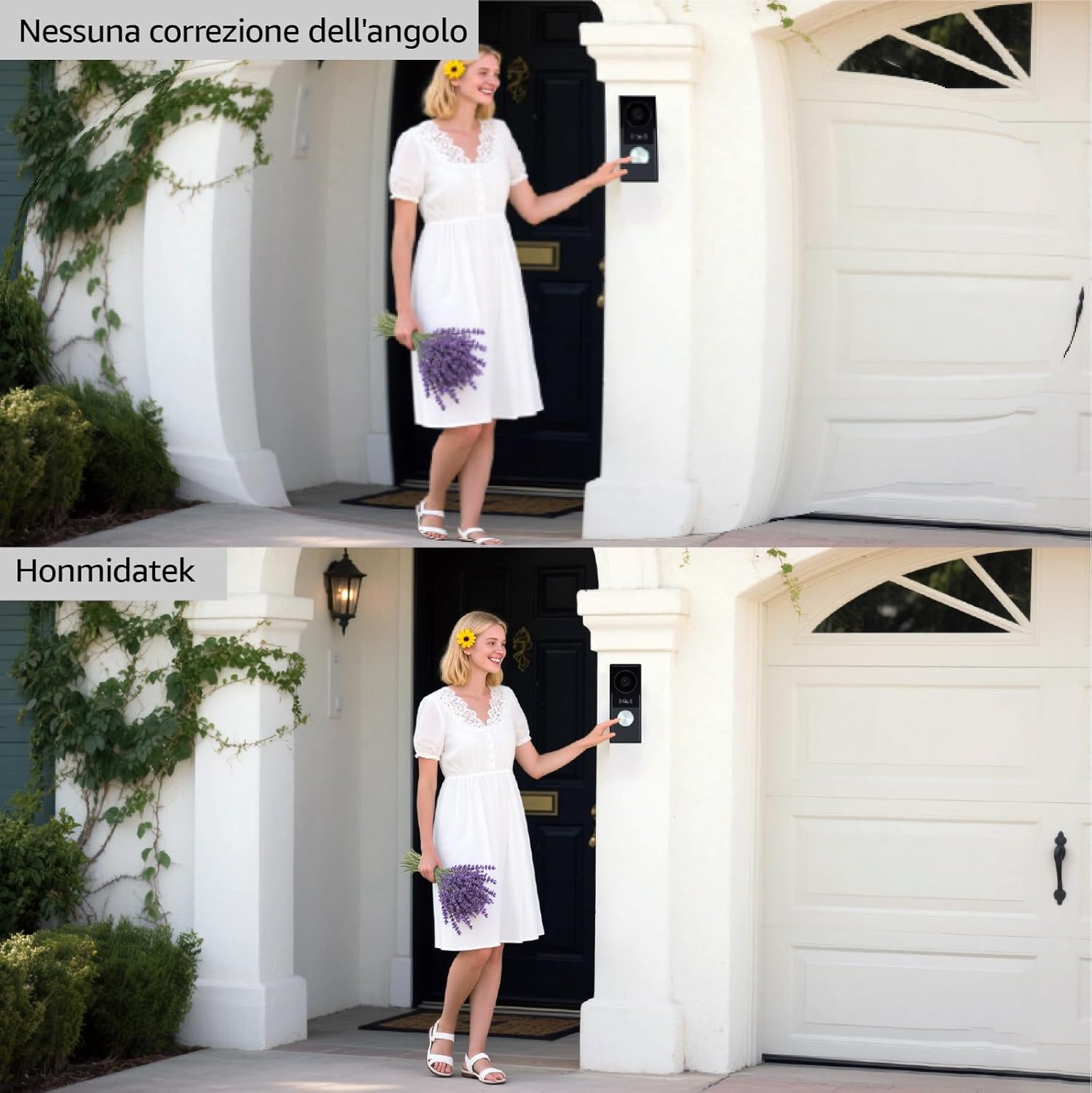 Honmidatek Sistema Videocitofonico 2 Fili con Touch Screen 7" - immagine 7