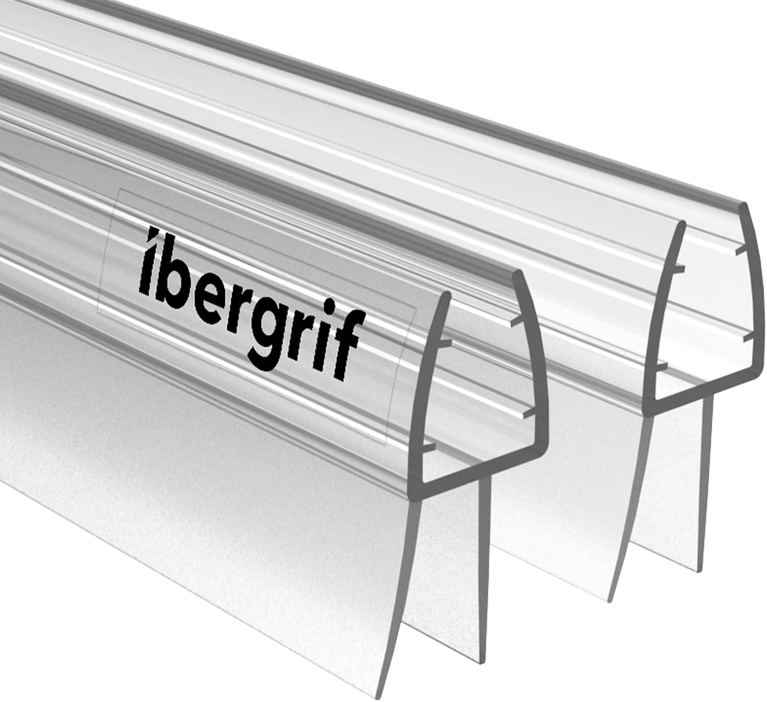 Ibergrif M102-100 Guarnizione Doccia Sottoporta 100cm - immagine 1