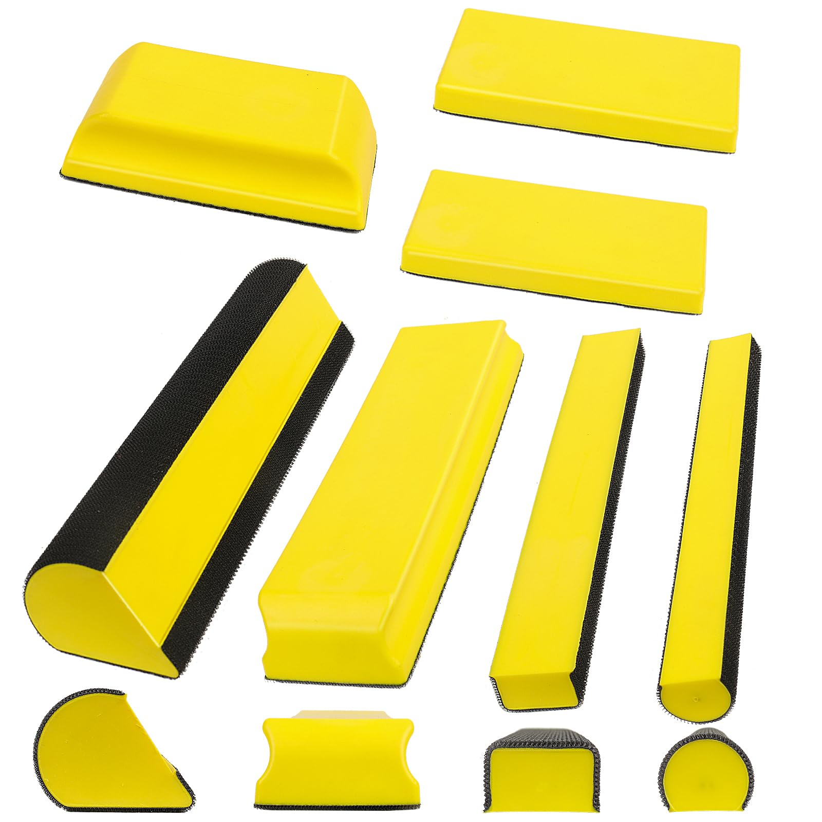 MOGRQAP Set 7 Pezzi Blocco di Levigatura Manuale