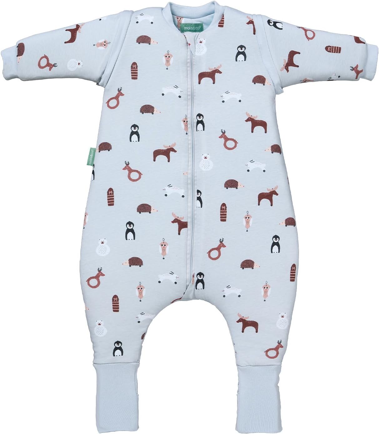 molis&co - Sacco Nanna Invernale 2.5 tog, Winter Animals - immagine 1