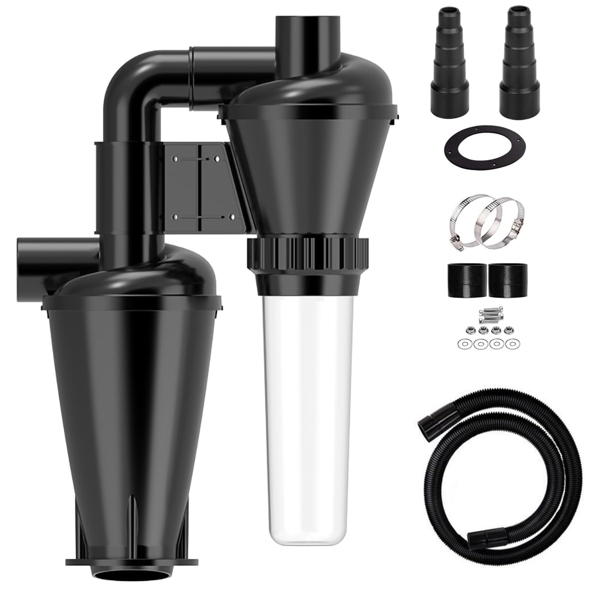 Collettore di Polvere Ciclone per Lavorazione Legno Fai da Te