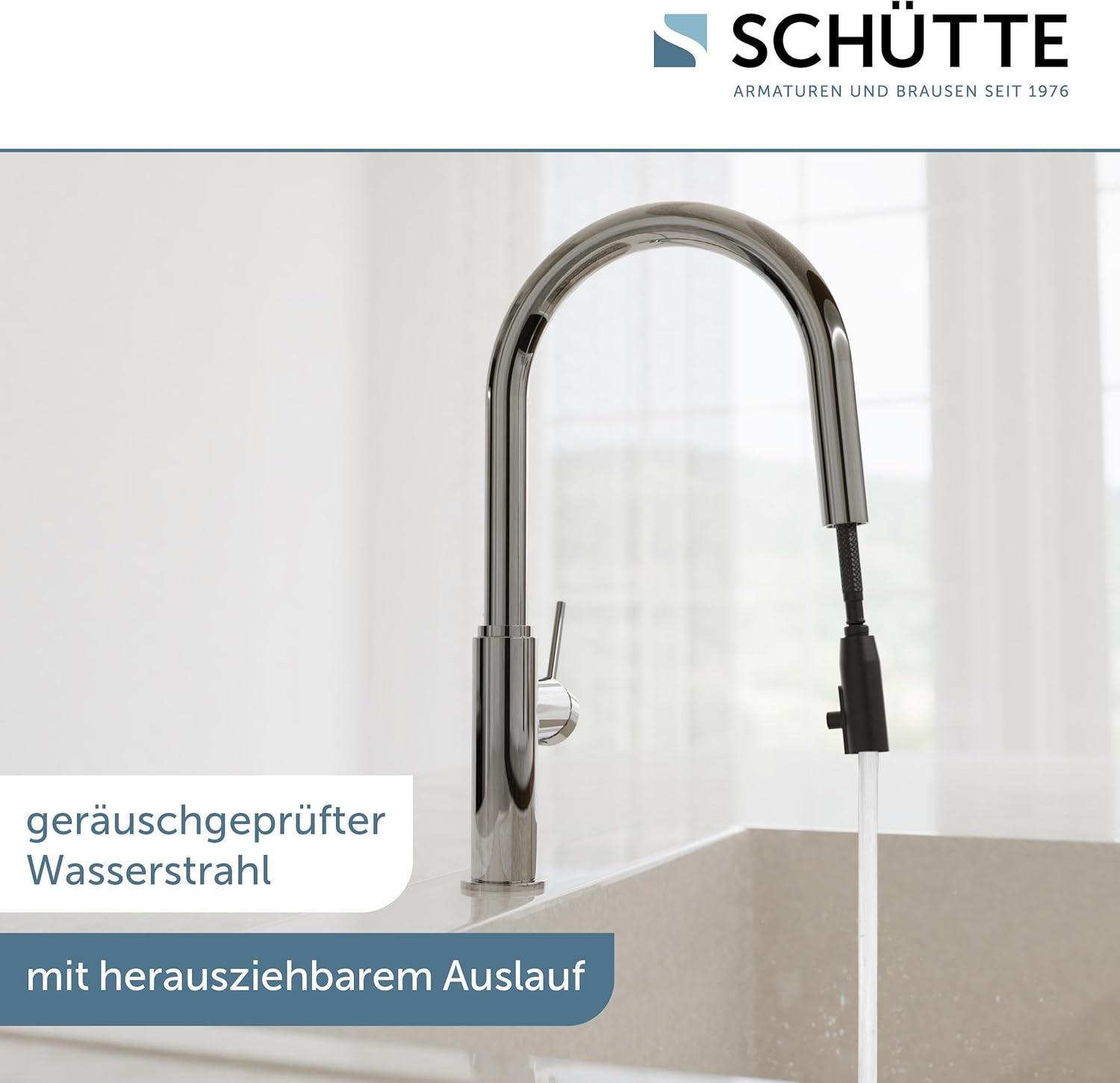 Schütte Blackpool 79516 - Rubinetto Cucina Cromato - immagine 3