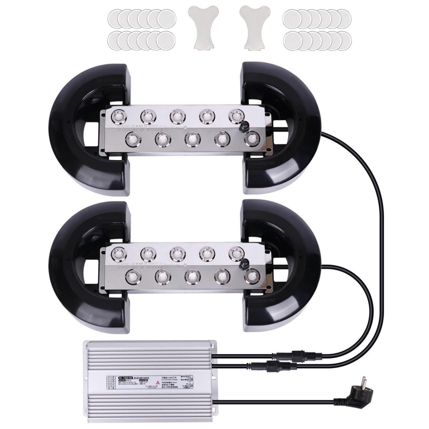 MOGOULUA Fendinebbia 20 Teste 14L/H Ultrasuoni