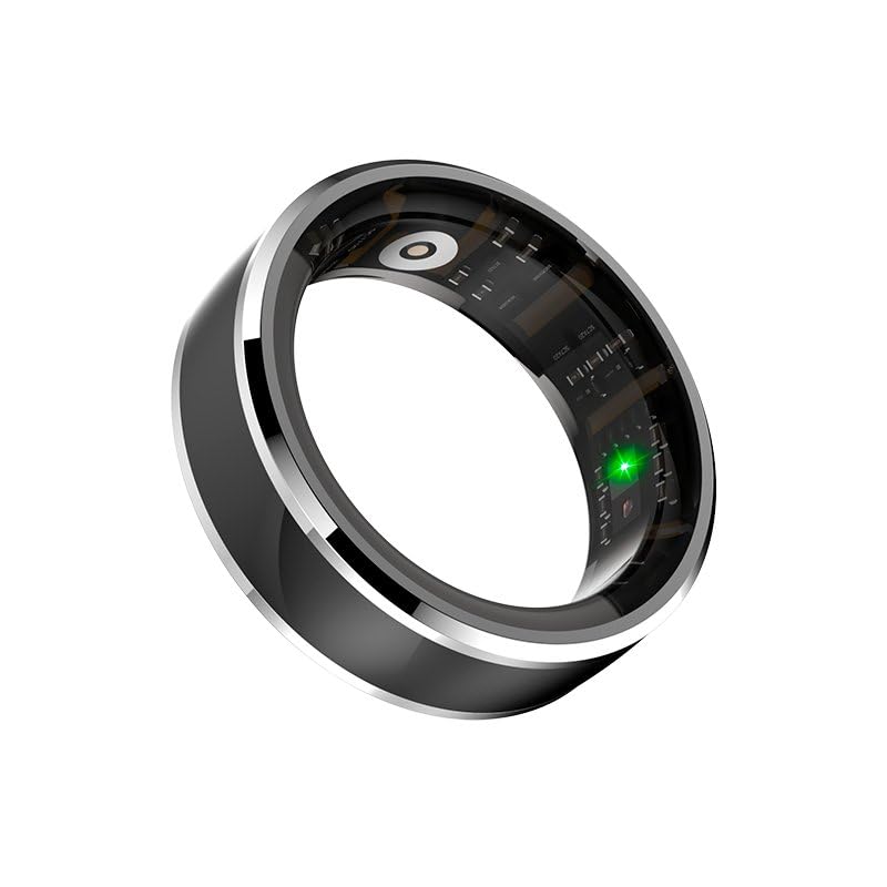 Cool Smart Ring Health + Base Powerbank (salute, sport, sonno), taglia 22 mm