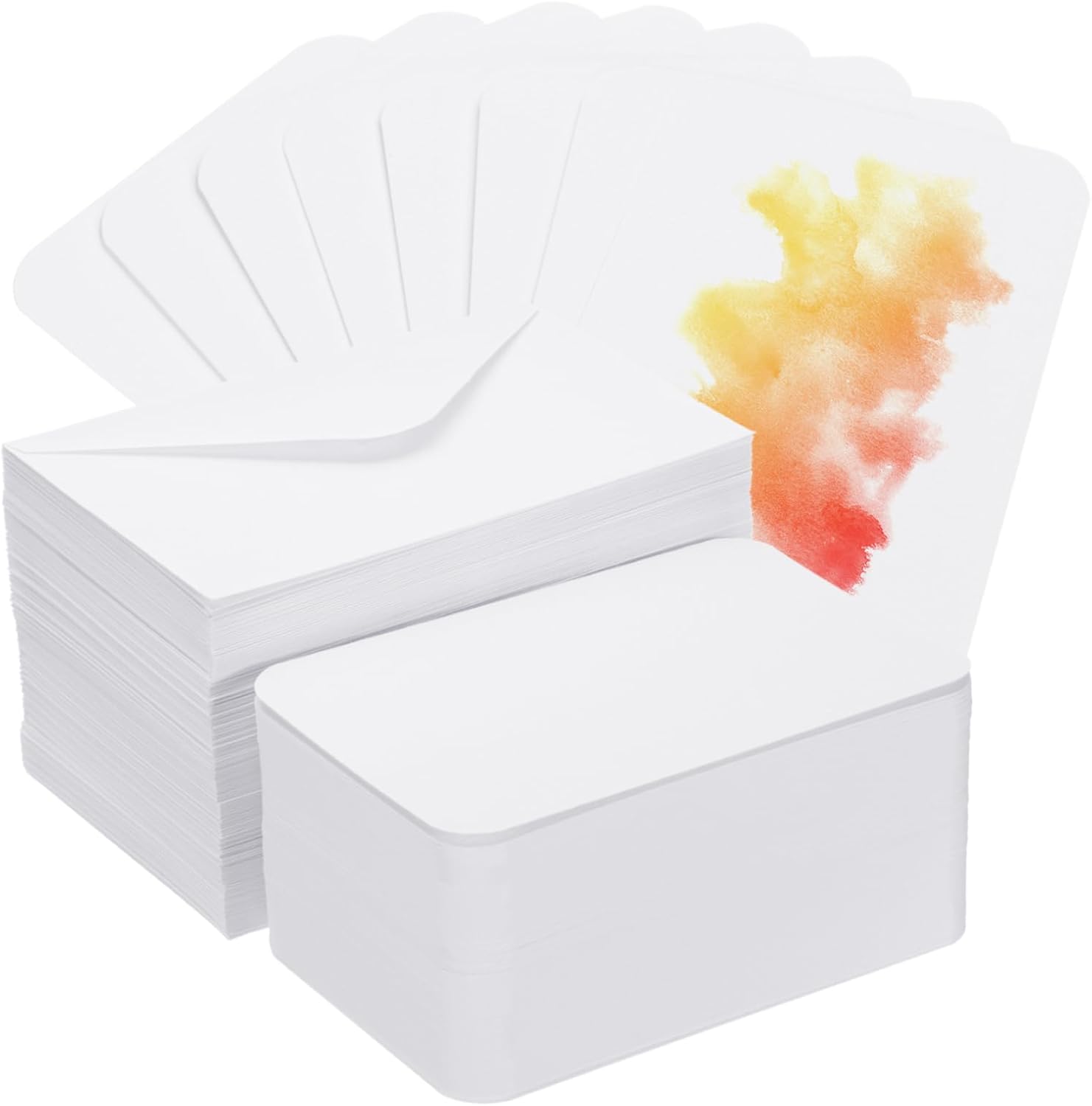 Patikil 200 Sets Carta Acquerello 140lb/300 GSM con Buste - immagine 1