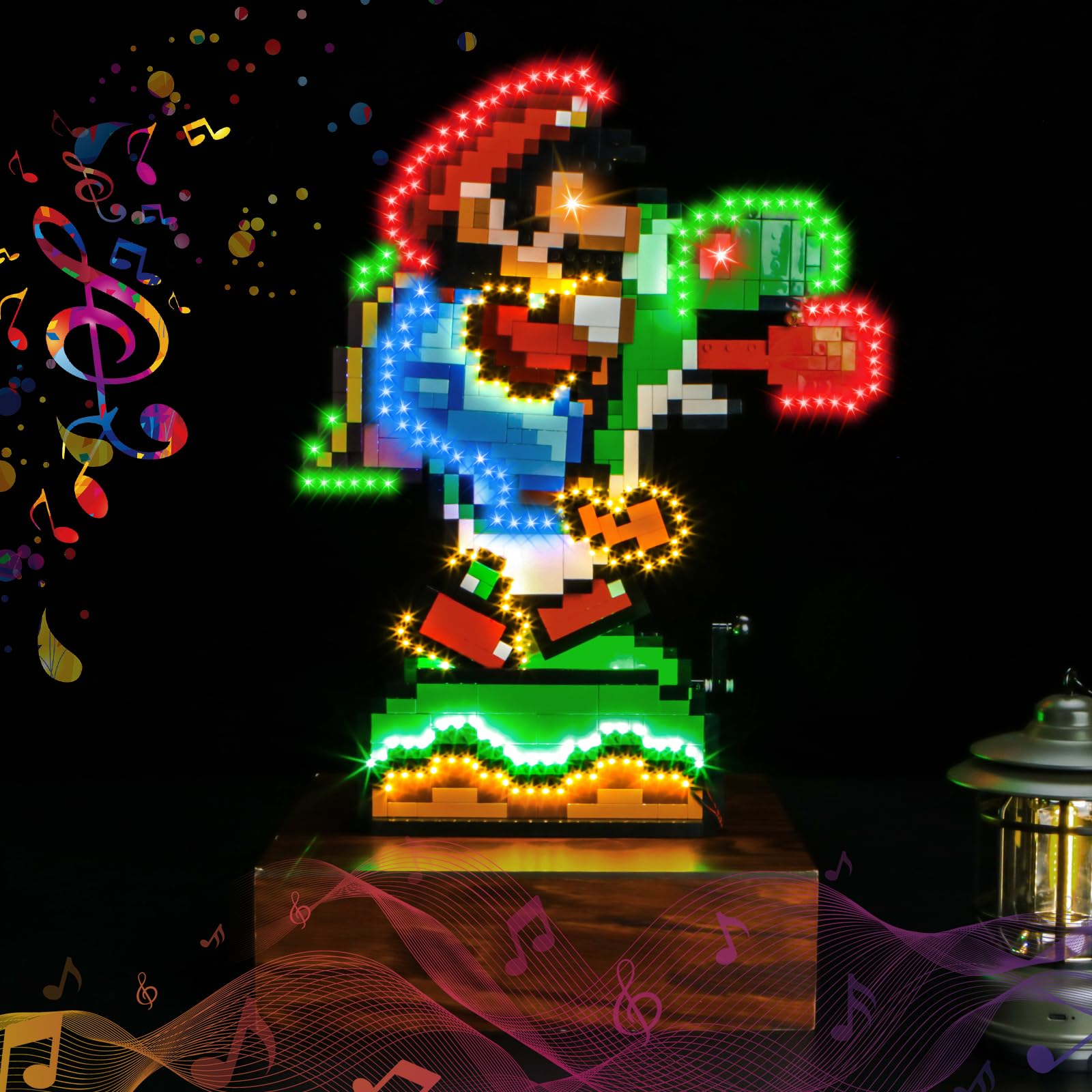 Kit Luci LED Compatibile con Lego 71438 Super M'ario World