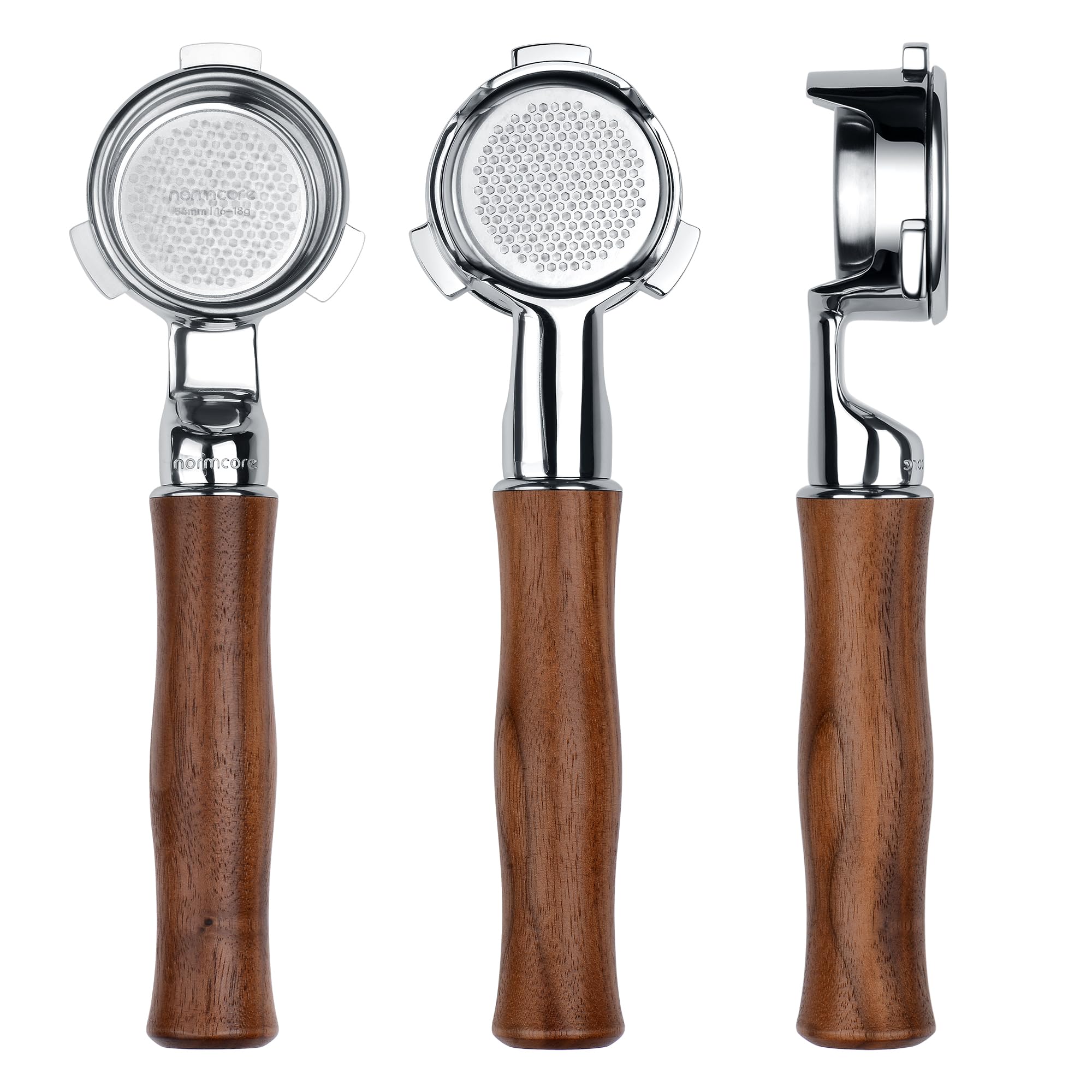 Normcore Portafiltro Nudo 54mm con Cestello 18g