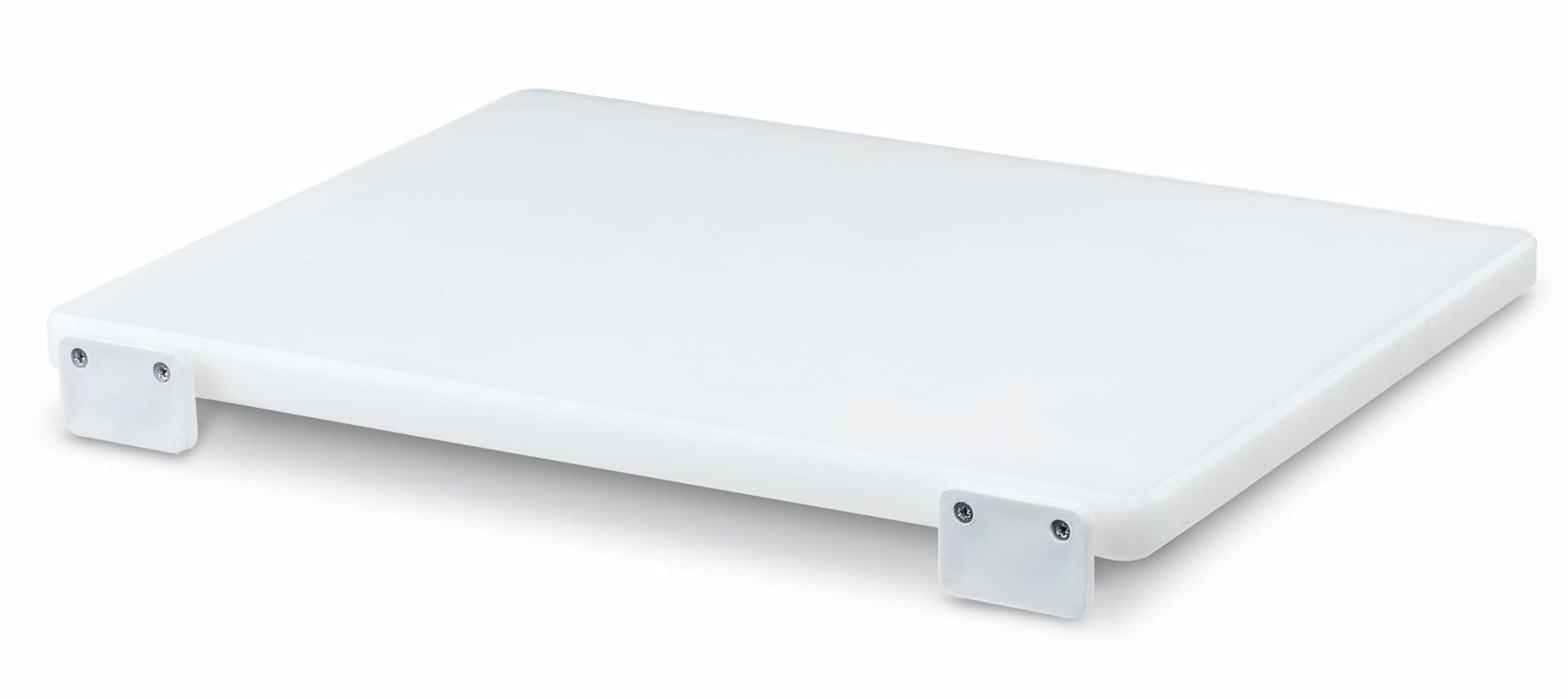 Ausonia - Tagliere polietilene da macellaio bianco 50x30x2