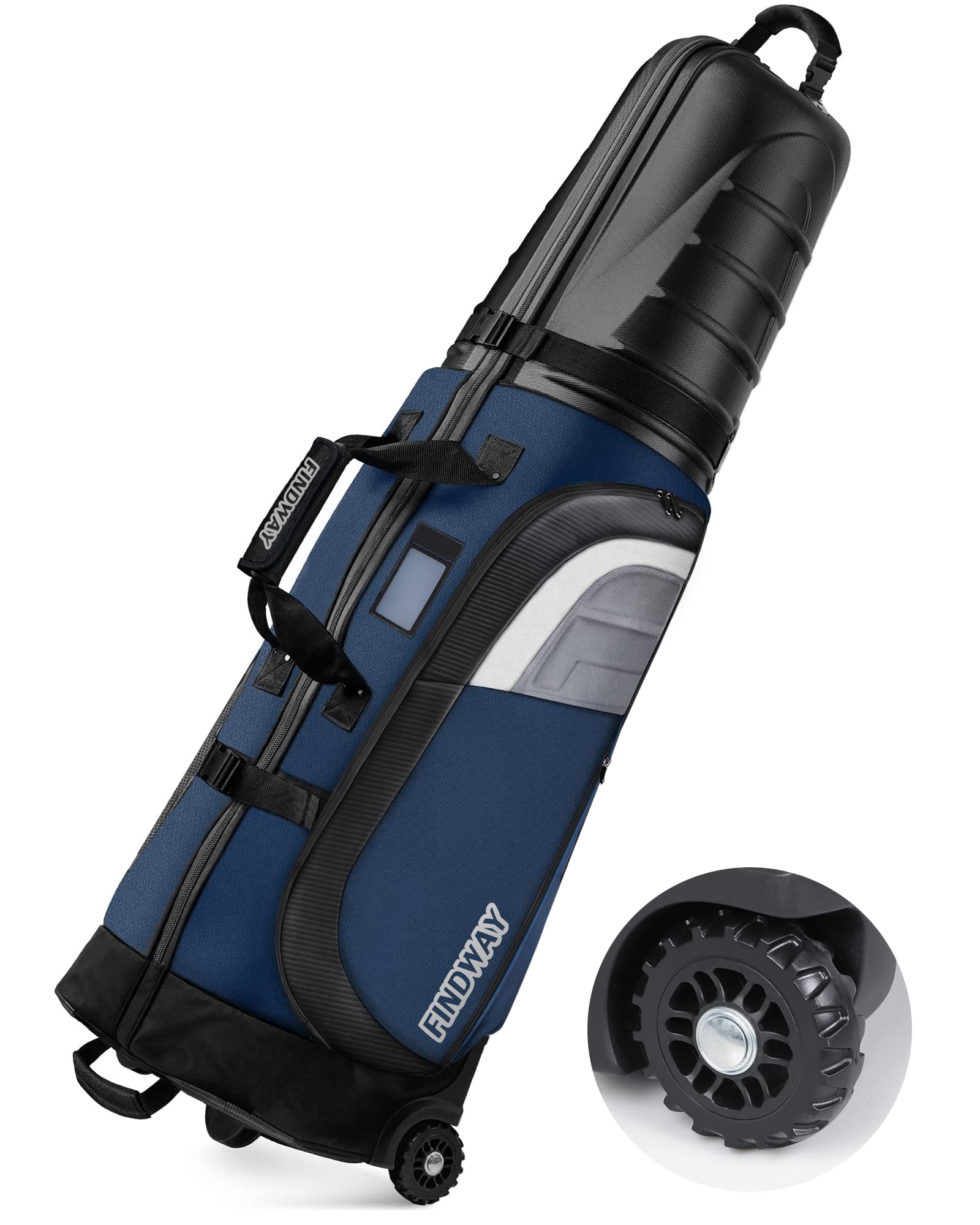 Findway Borsa da Viaggio per Golf con Ruote