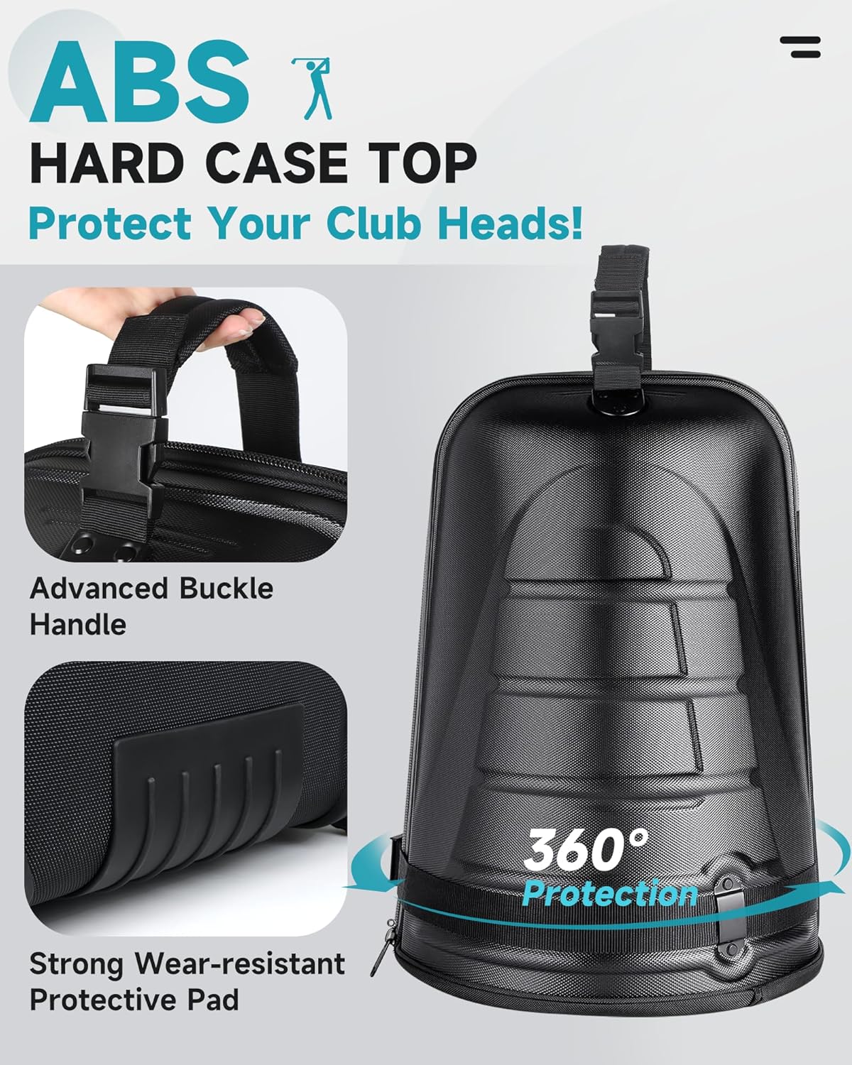 Findway Borsa da Viaggio per Golf con Ruote - immagine 2