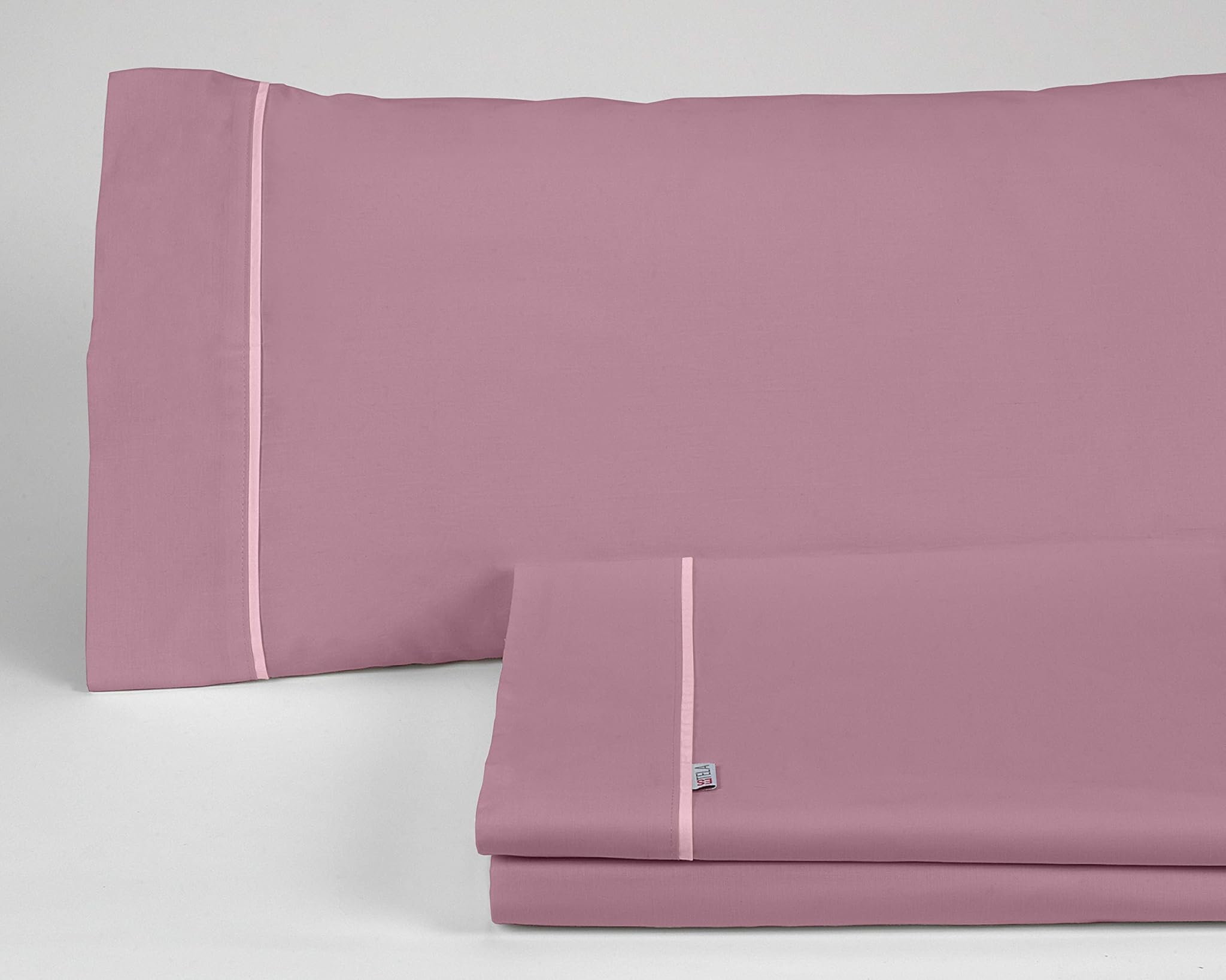 Juego de Sábanas Liso Color Cuarzo - Cama 160