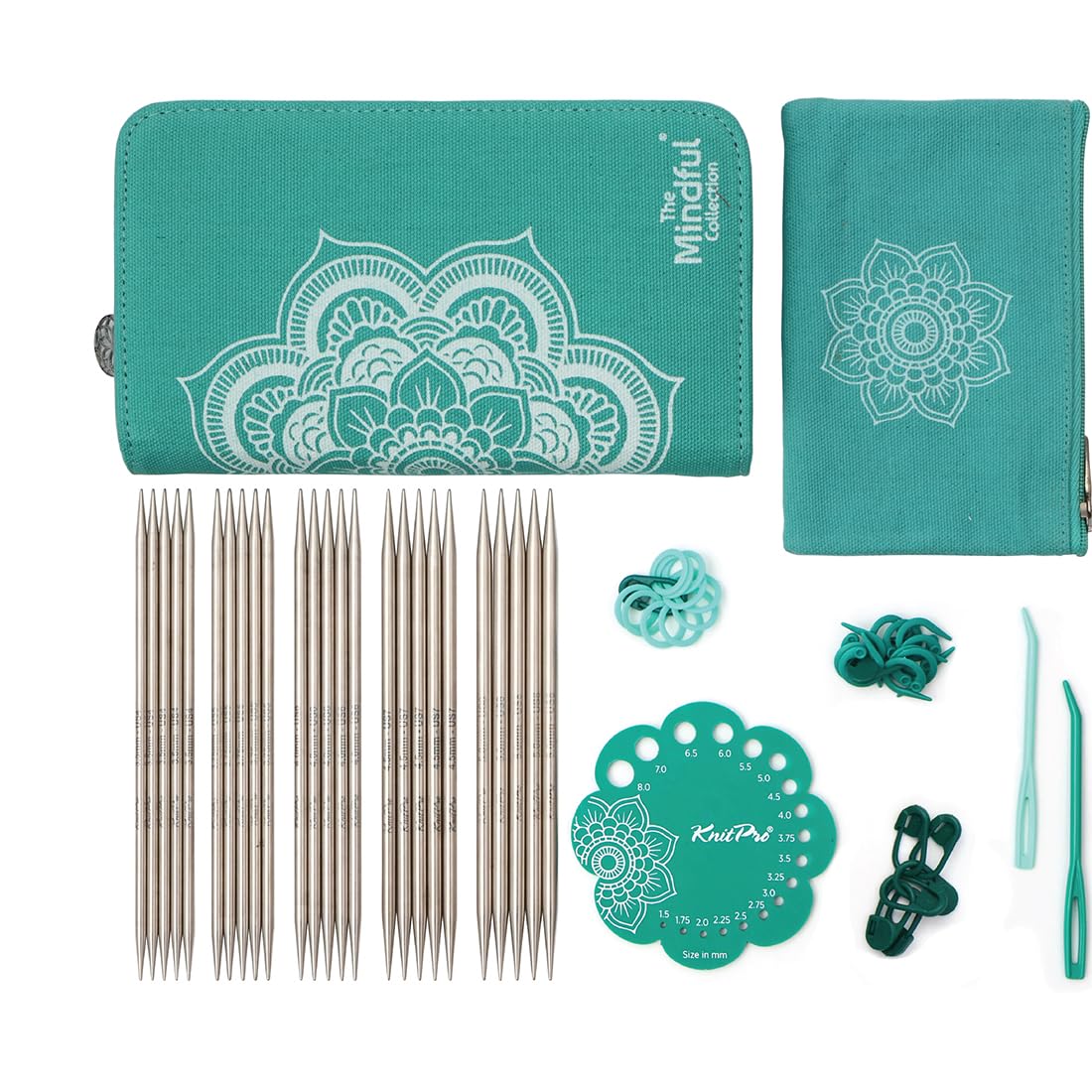 Knitpro Set Ferri a Doppia Punta Mindful - 5 Set