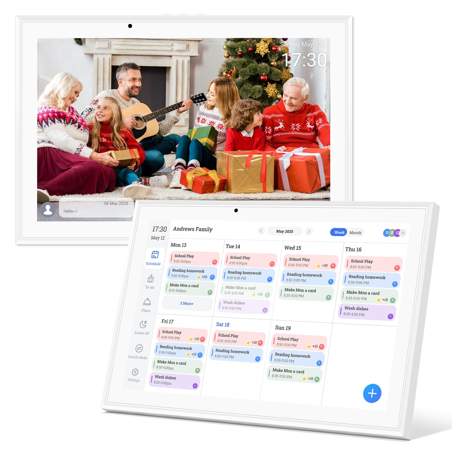 Calendario Digitale 10,1" Touch Interattivo
