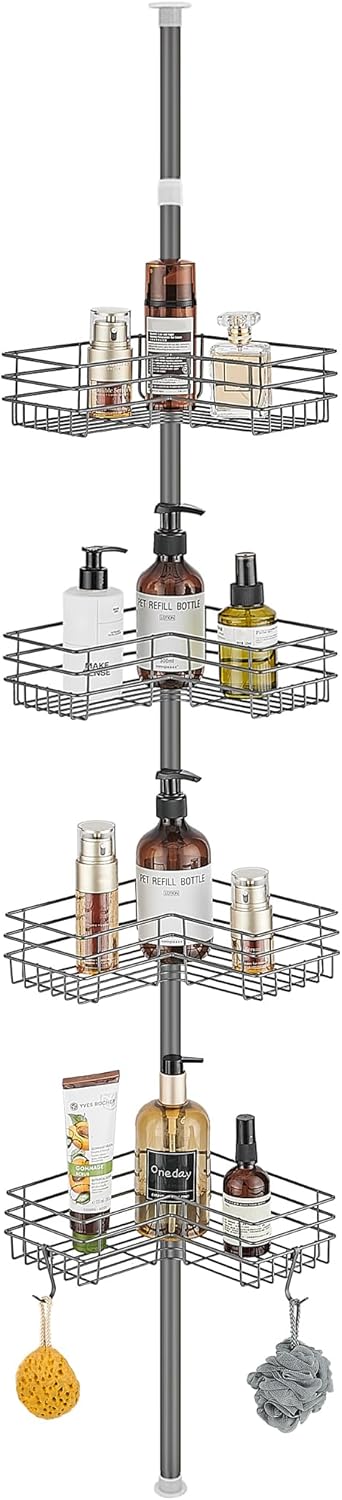 Fiisayl Mensola Doccia Telescopica Acciaio Inox