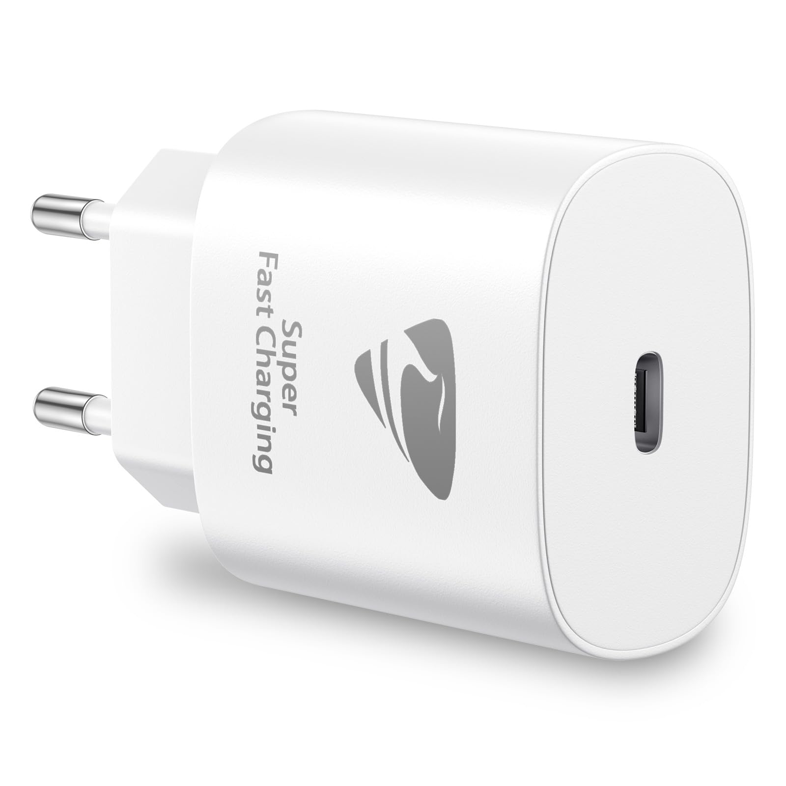 Caricatore USB C 20W Ricarica Rapida per iPhone e Samsung