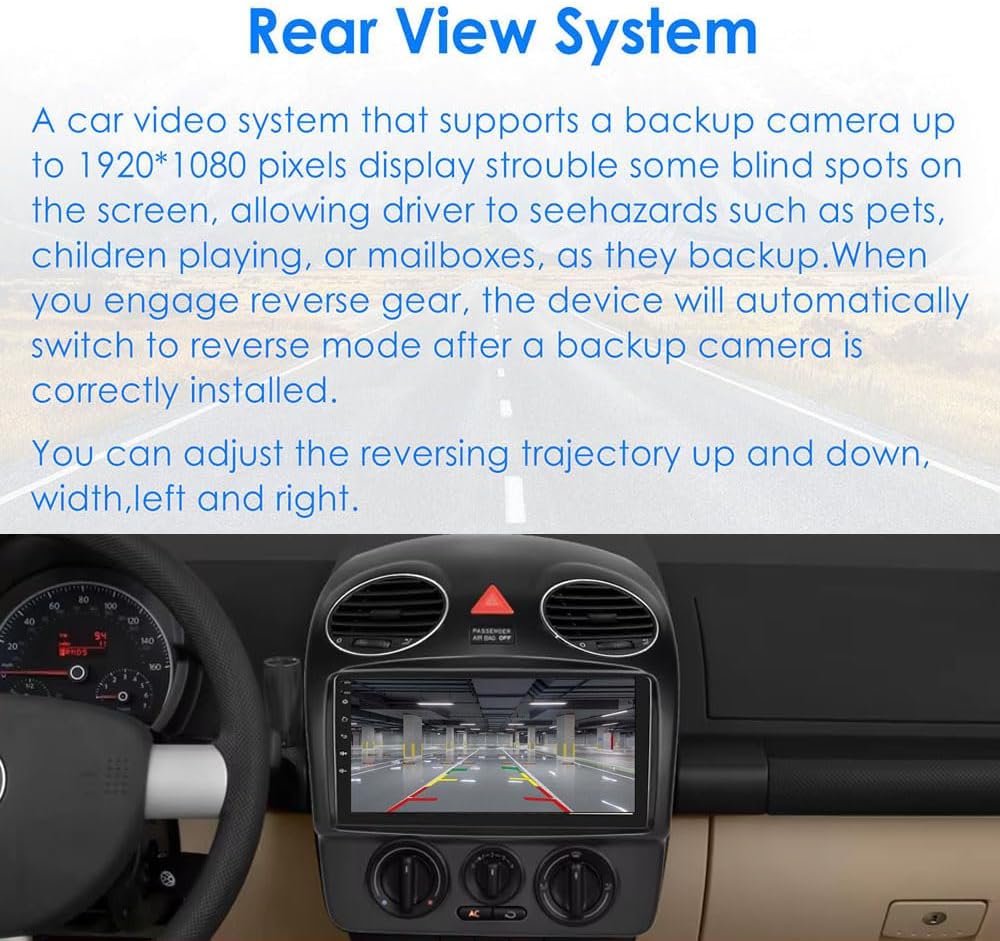 Autoradio Android con GPS per VW Beetle 2011-2019 - immagine 4