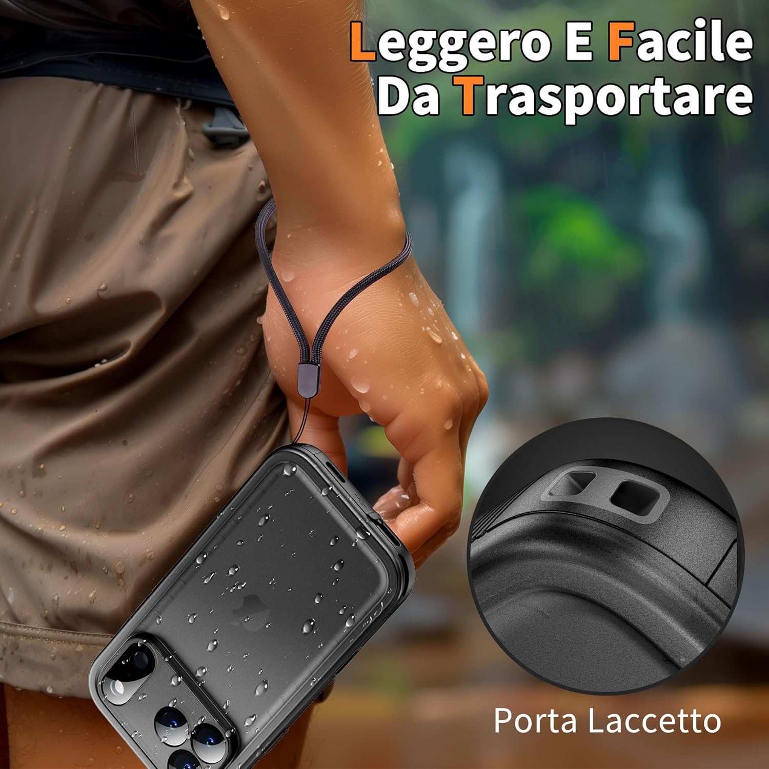 Cozycase Cover Protettiva iPhone 17 Pro IP68 Antiurto - immagine 8