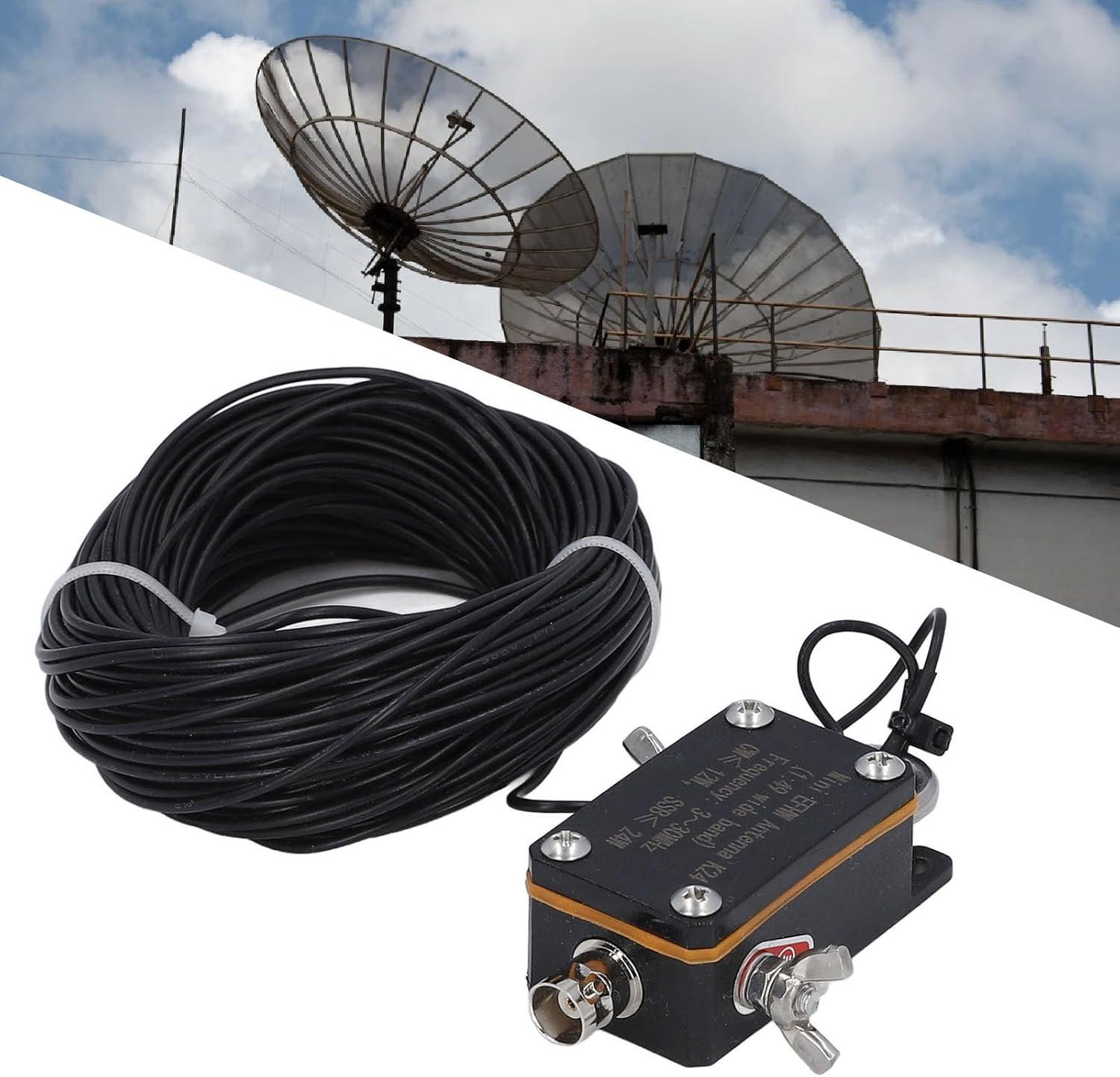 Antenna a Mezza Onda Mini EFHW 3-30MHz - immagine 2