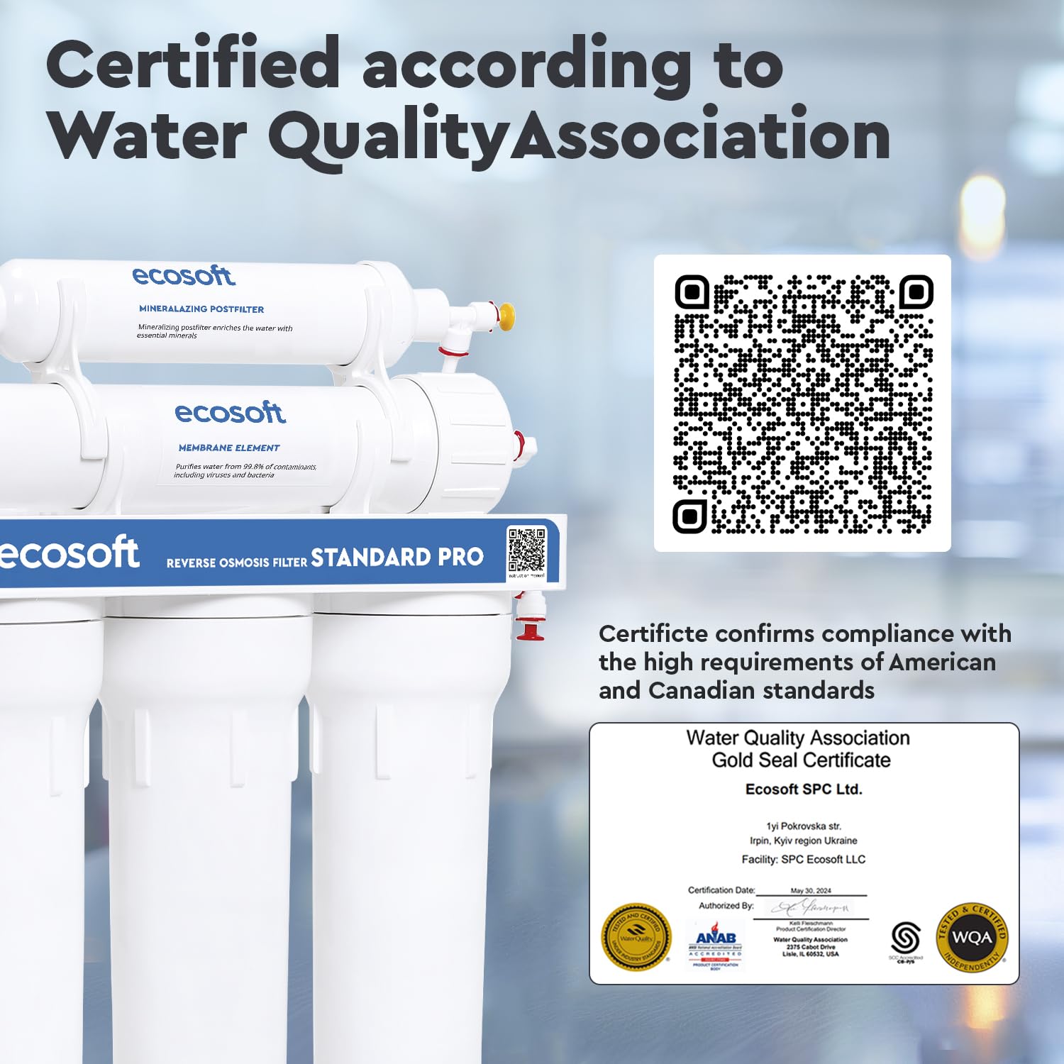 Ecosoft Standard PRO - Filtro ad Osmosi Inversa - immagine 3