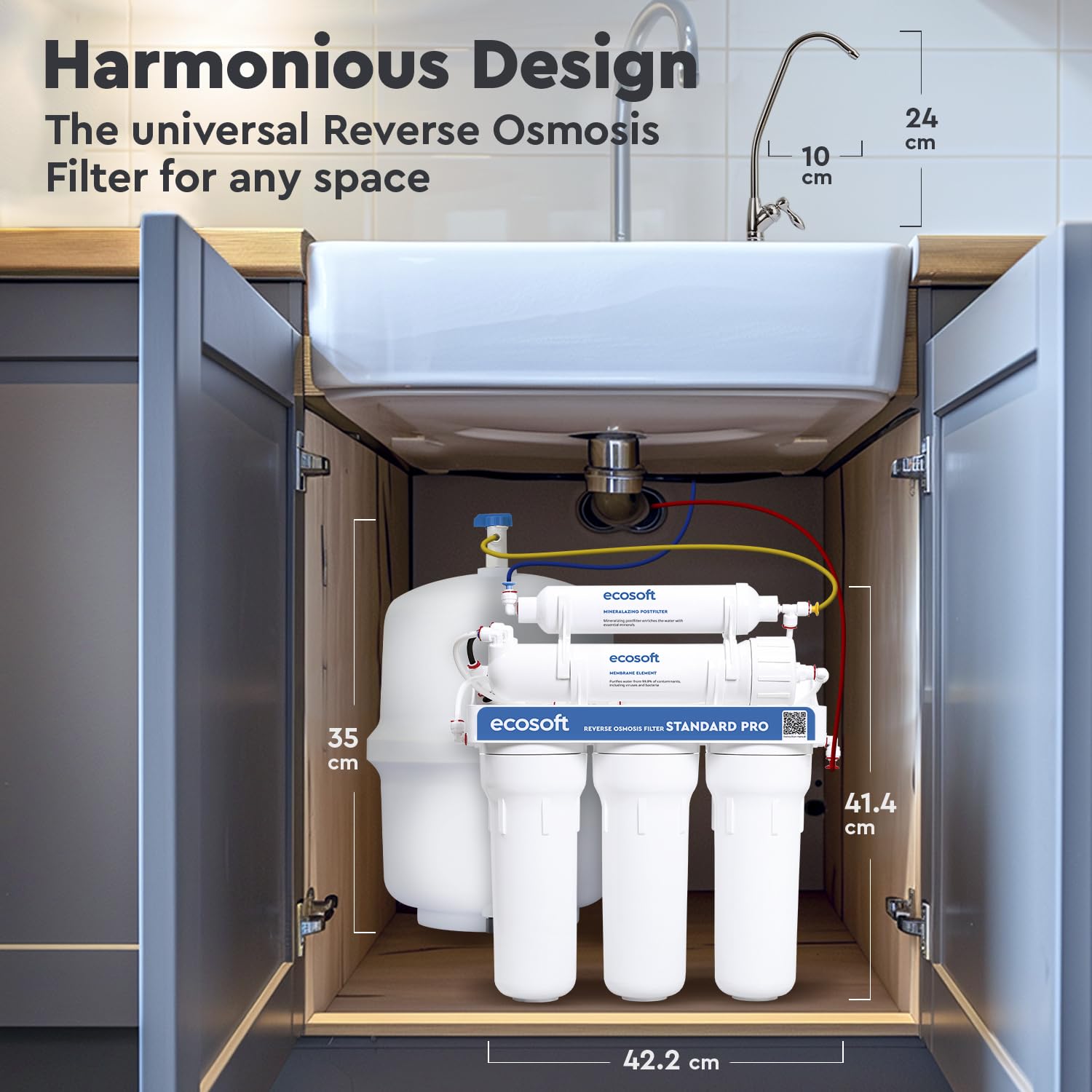 Ecosoft Standard PRO - Filtro ad Osmosi Inversa - immagine 8
