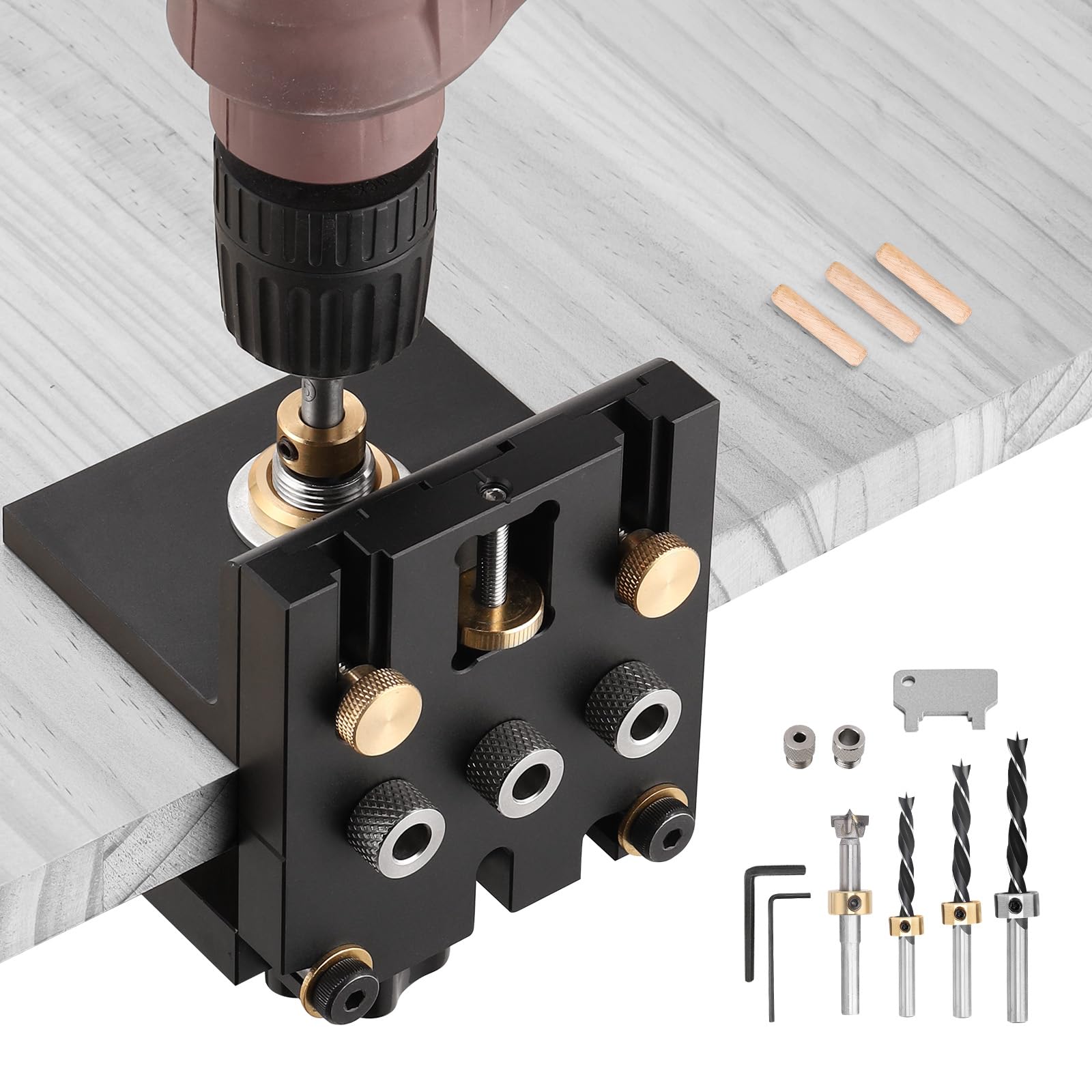 Ampvolts Dima per Spinatura Legno 3 in 1