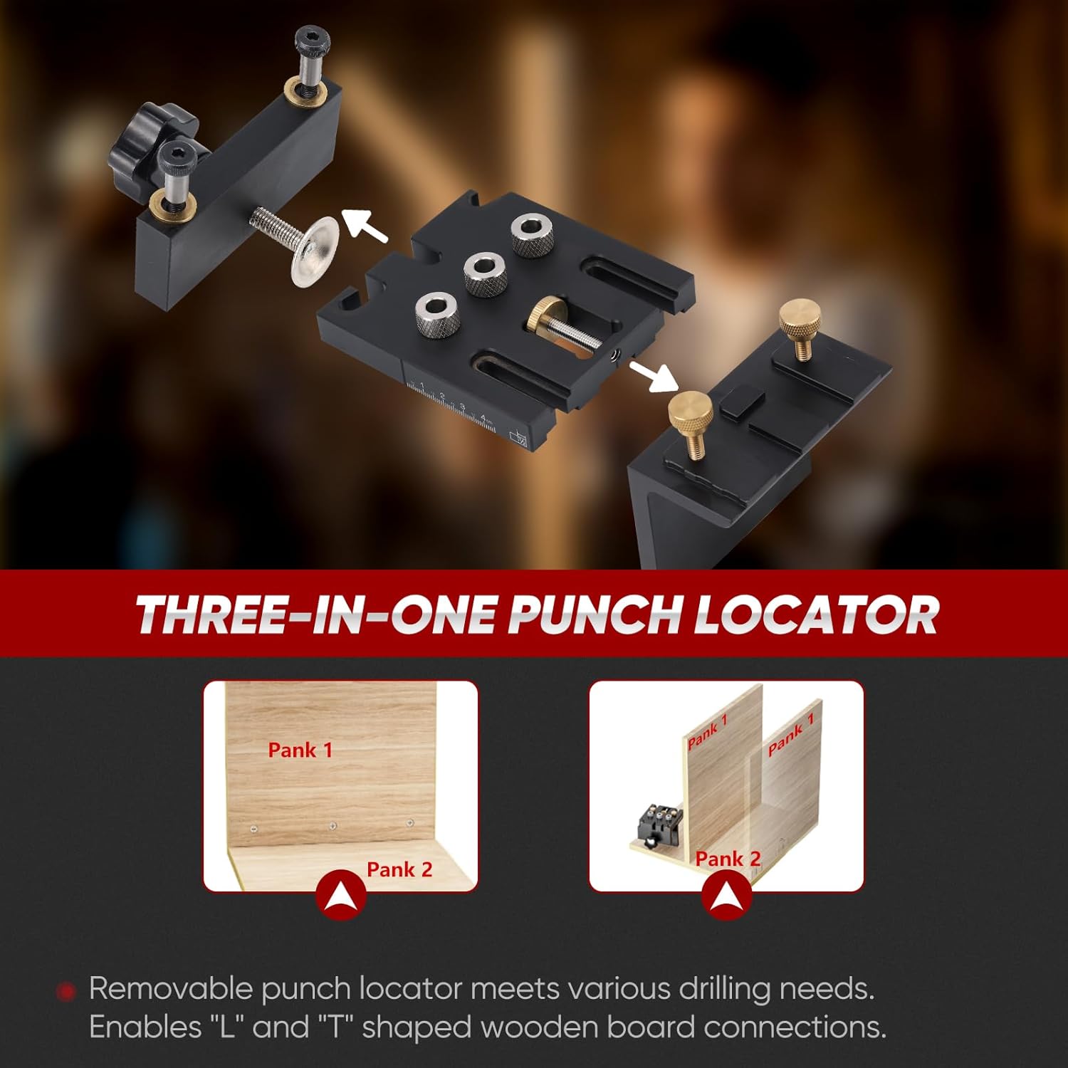 Ampvolts Dima per Spinatura Legno 3 in 1 - immagine 4