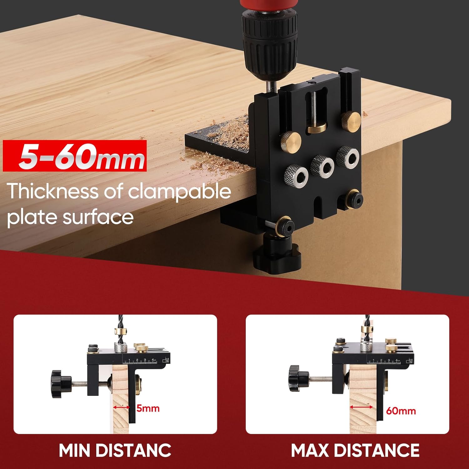 Ampvolts Dima per Spinatura Legno 3 in 1 - immagine 6