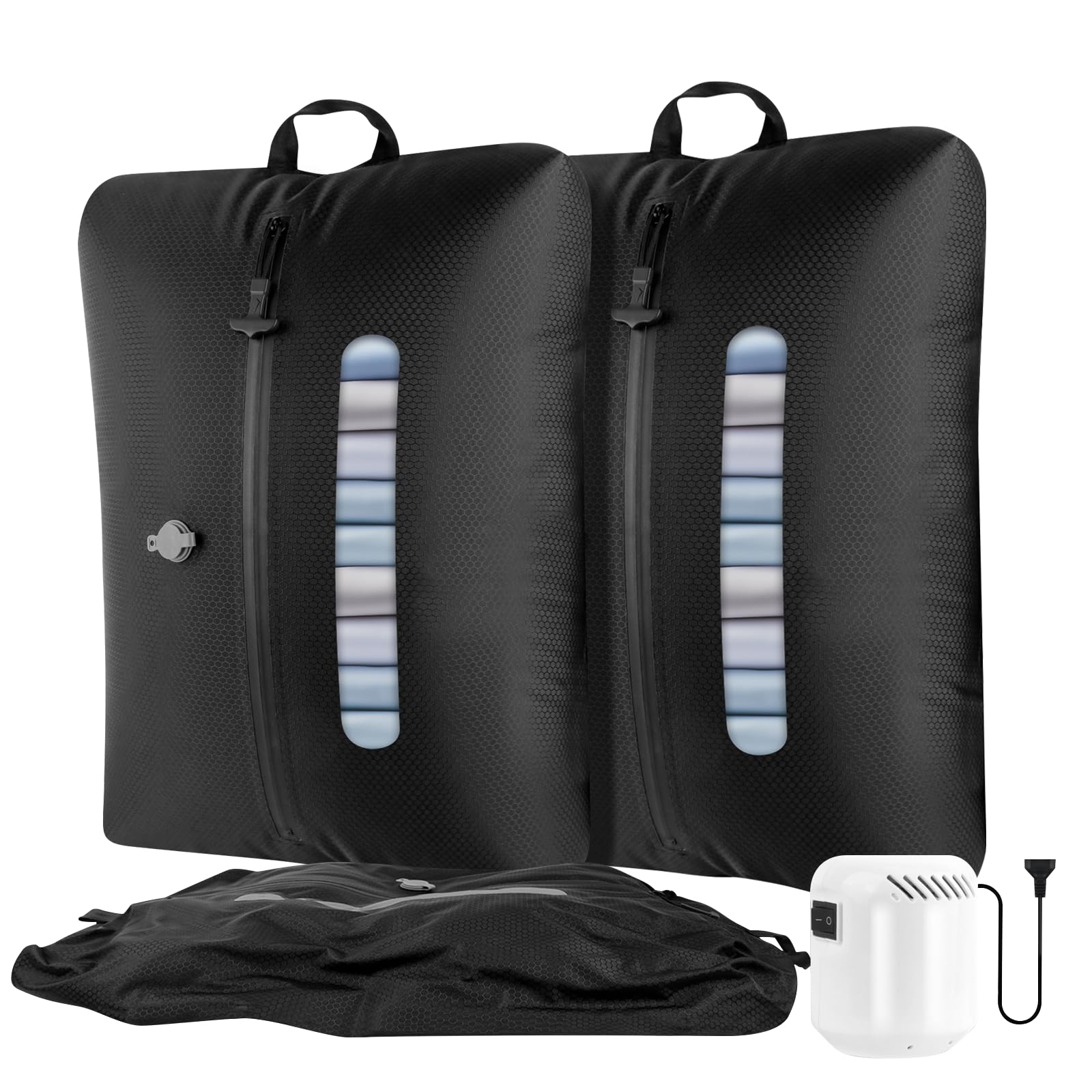 Aidons Sacchetti Sottovuoto per Vestiti Viaggio con Pompa