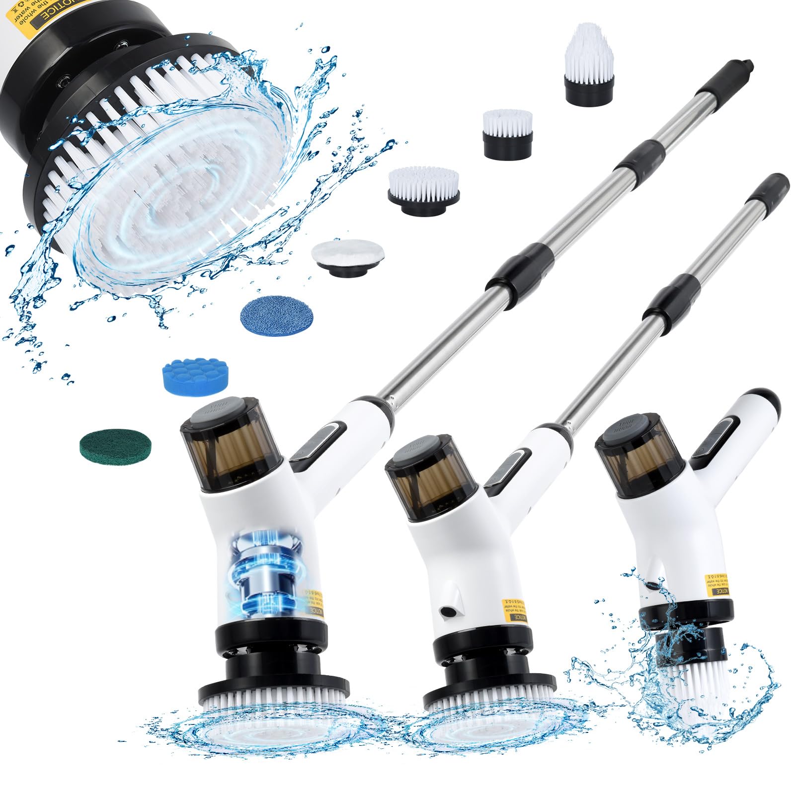 Otraki Spazzola Elettrica Rotante per Pulizia Casa