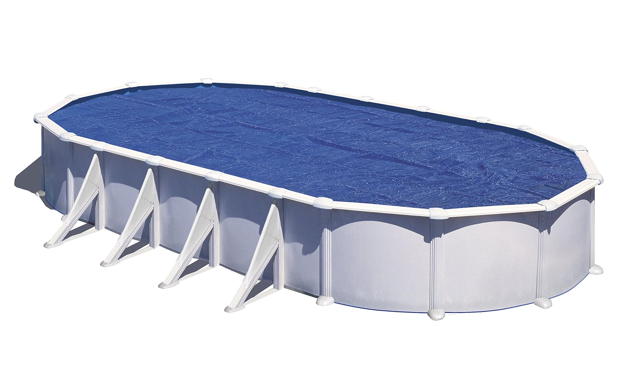 Gre CPROV500 - Copertura Estiva per Piscina Ovale, Blu