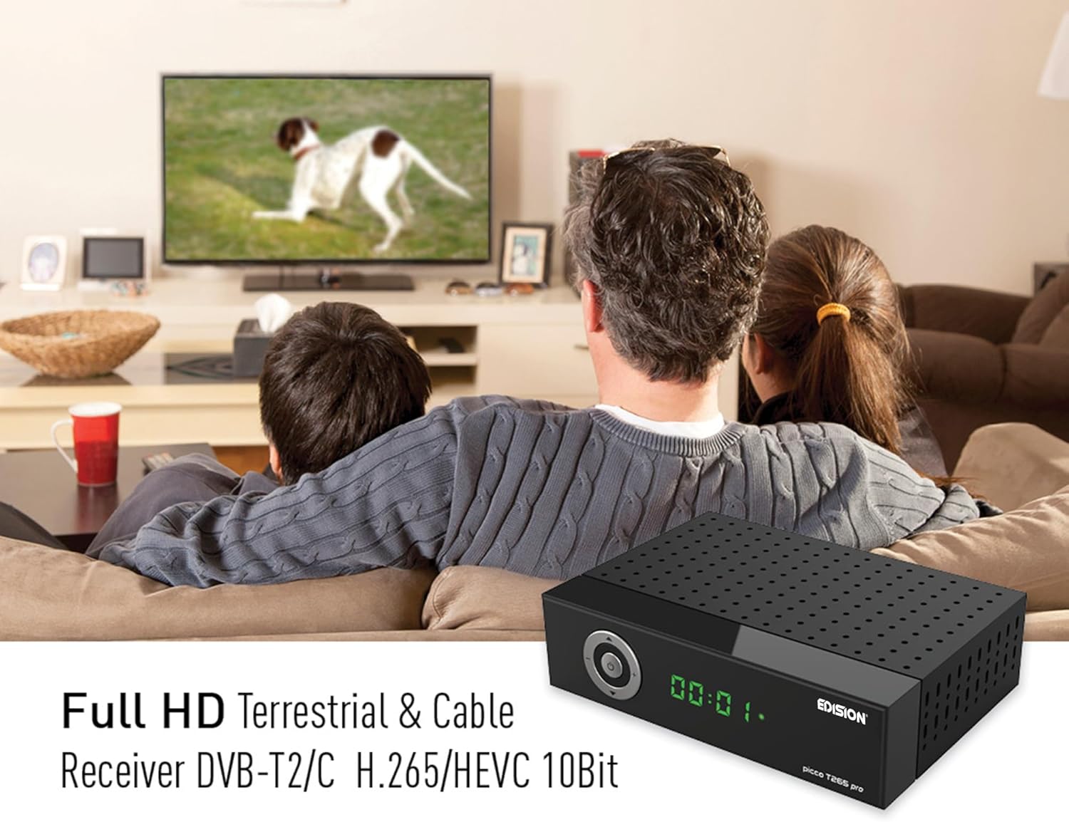 Edision PICCO T265 pro HD Decoder Digitale Terrestre 2024 - immagine 2