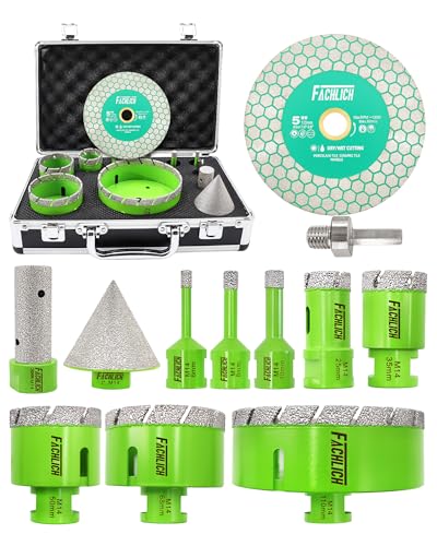 Set Punte Diamantate M14 per Piastrelle