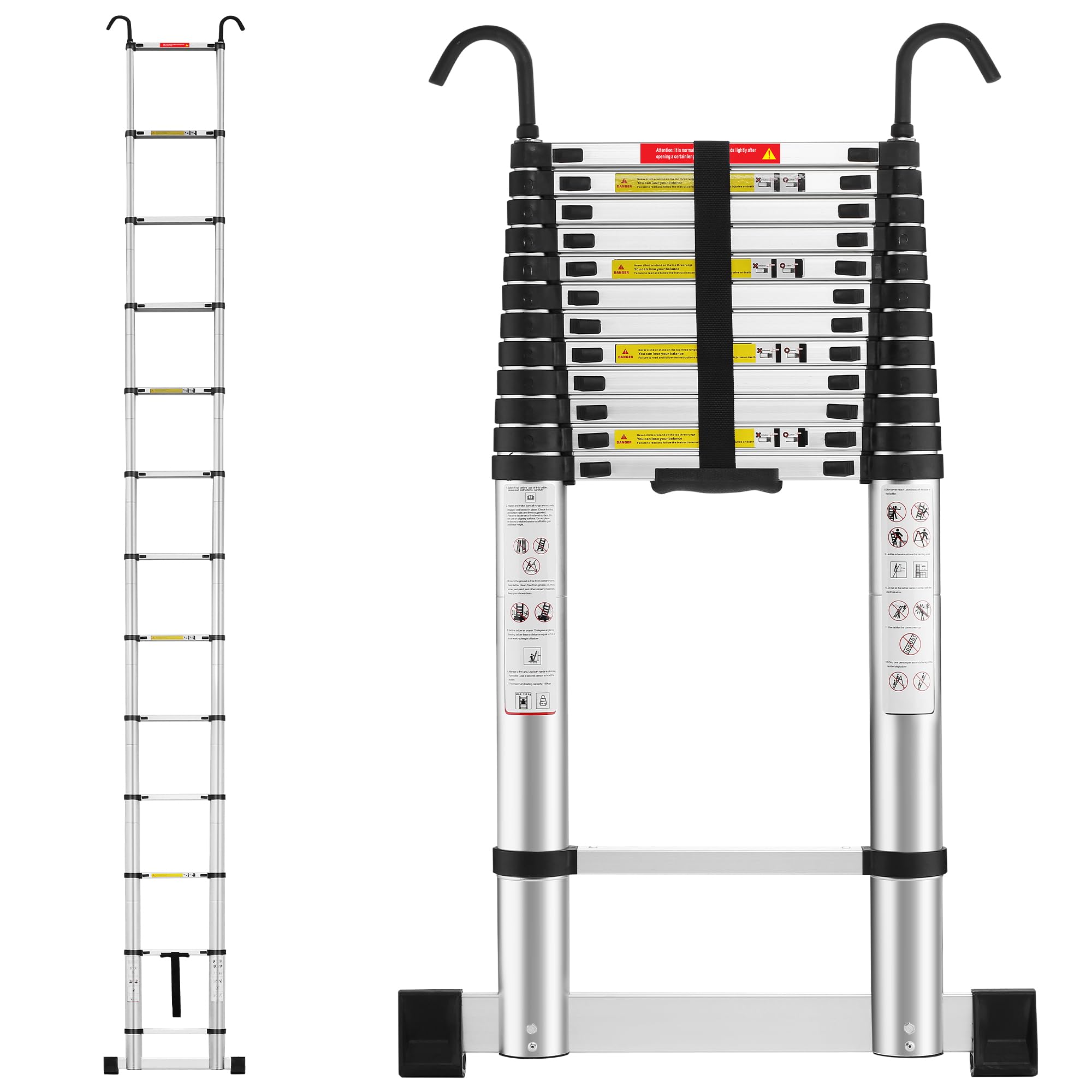 Teeno Scala Telescopica 5 M in Alluminio