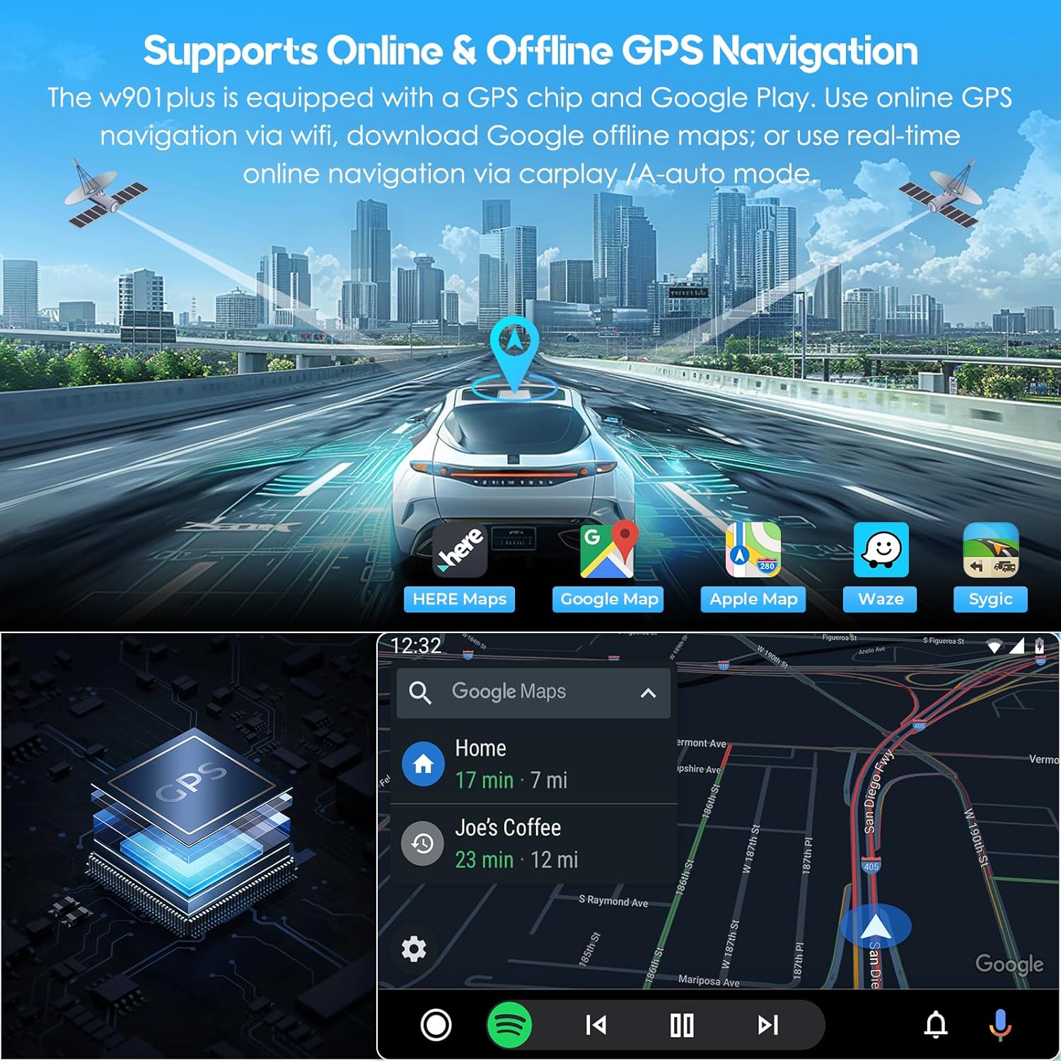 Carpuride W901 Plus - Schermo Auto 9 Pollici Android 12.0 - immagine 3