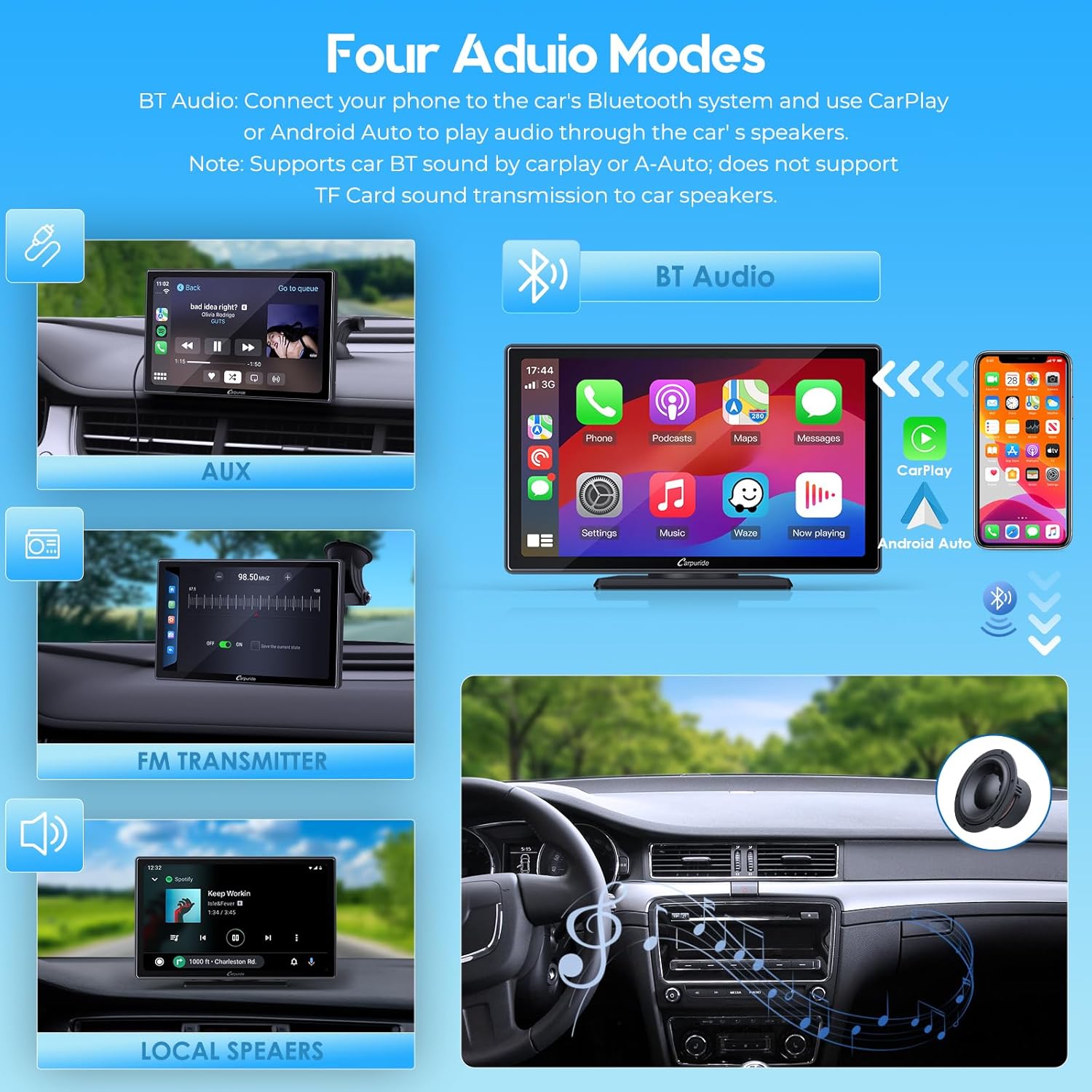 Carpuride W901 Plus - Schermo Auto 9 Pollici Android 12.0 - immagine 5